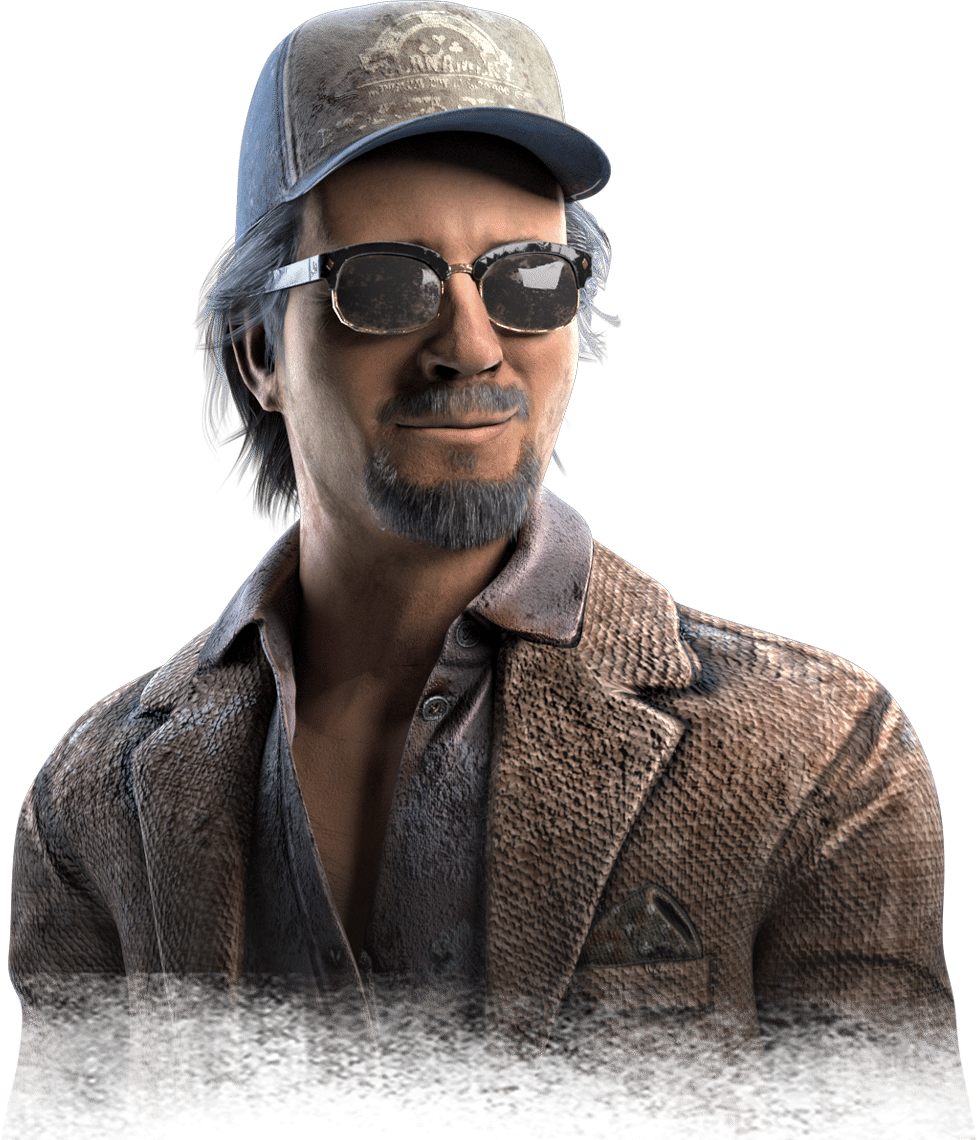 Ace Visconti Dead by Daylight fighter artwork