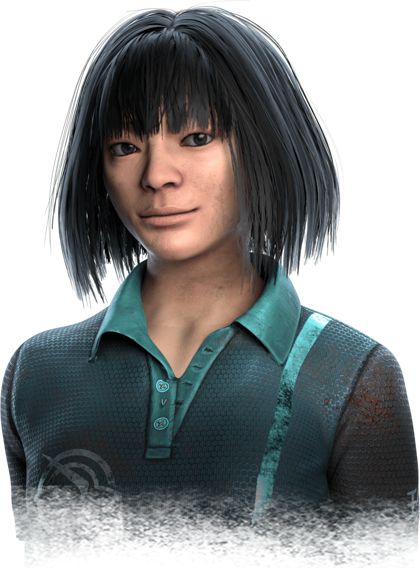 Feng Min Dead by Daylight fighter artwork