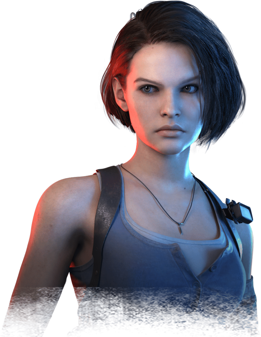 Jill Valentine Dead by Daylight fighter artwork