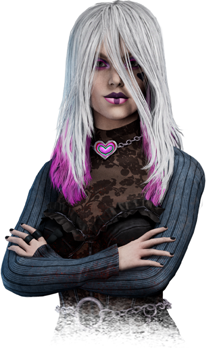 Sable Ward Dead by Daylight fighter artwork
