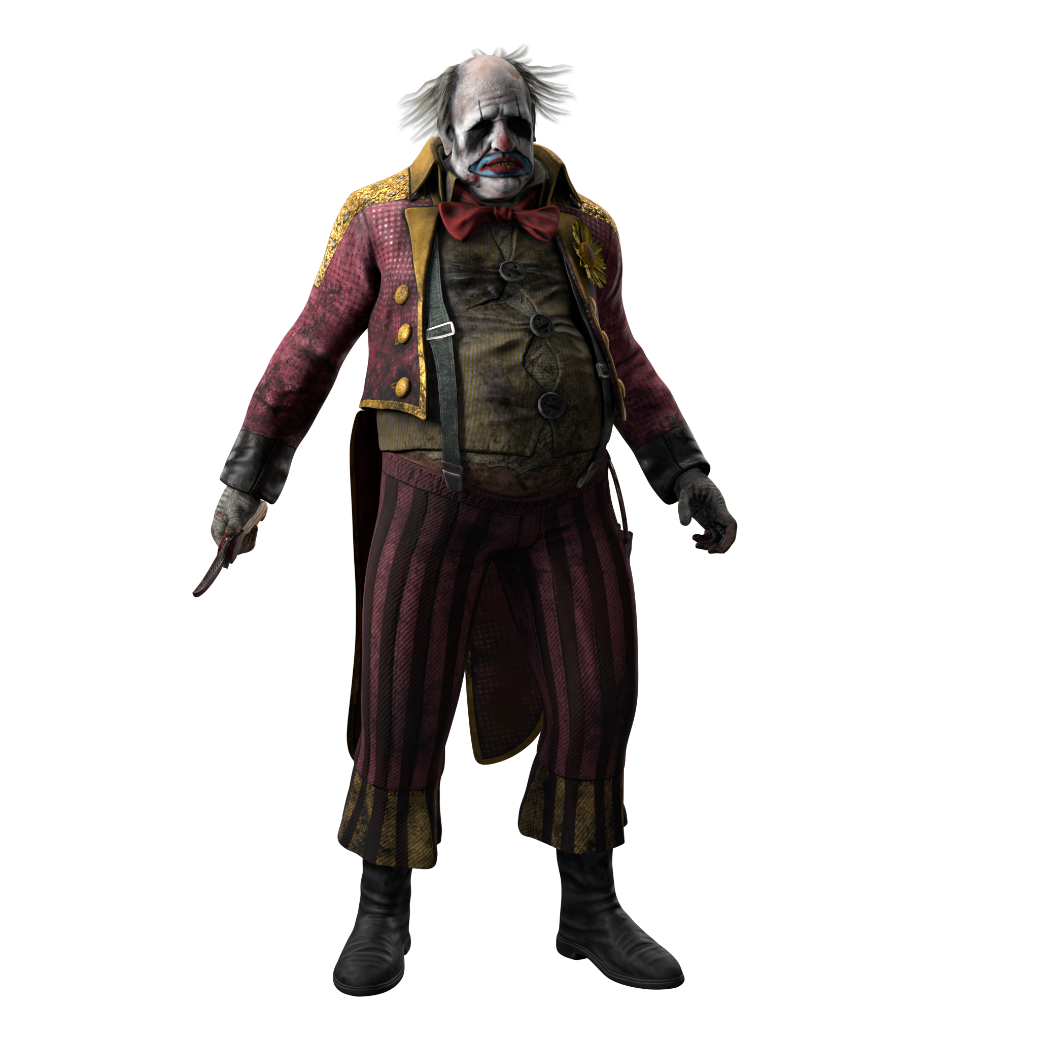 The Clown Dead by Daylight fighter artwork