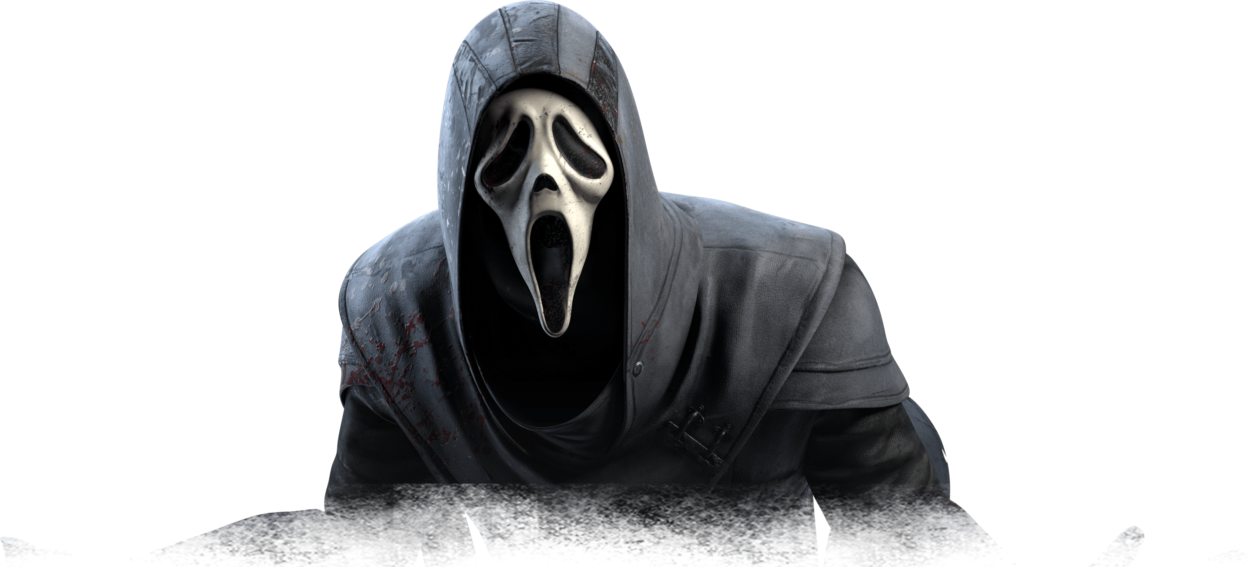 The Ghost Face Dead by Daylight fighter artwork