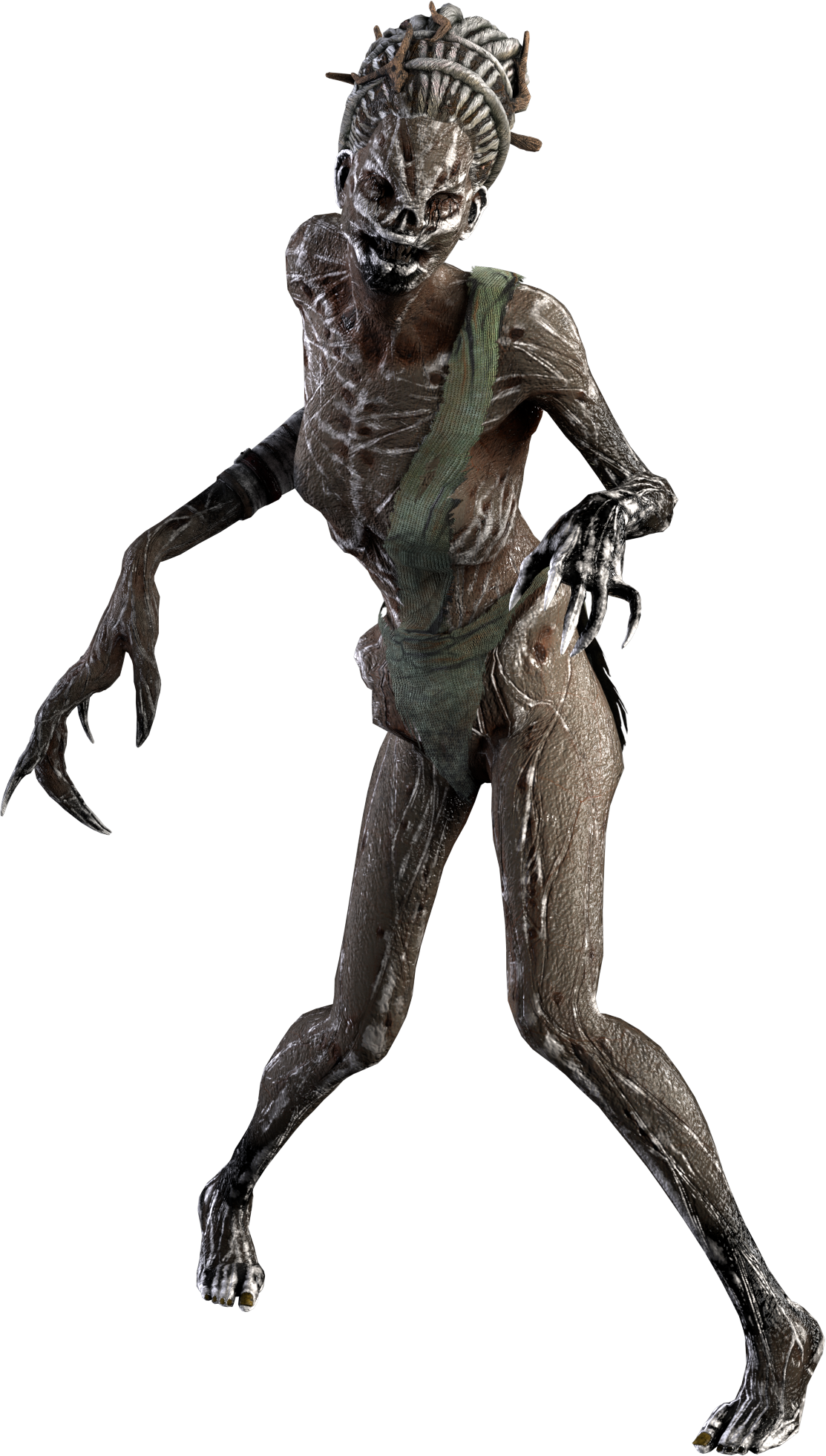 The Hag Dead by Daylight fighter artwork