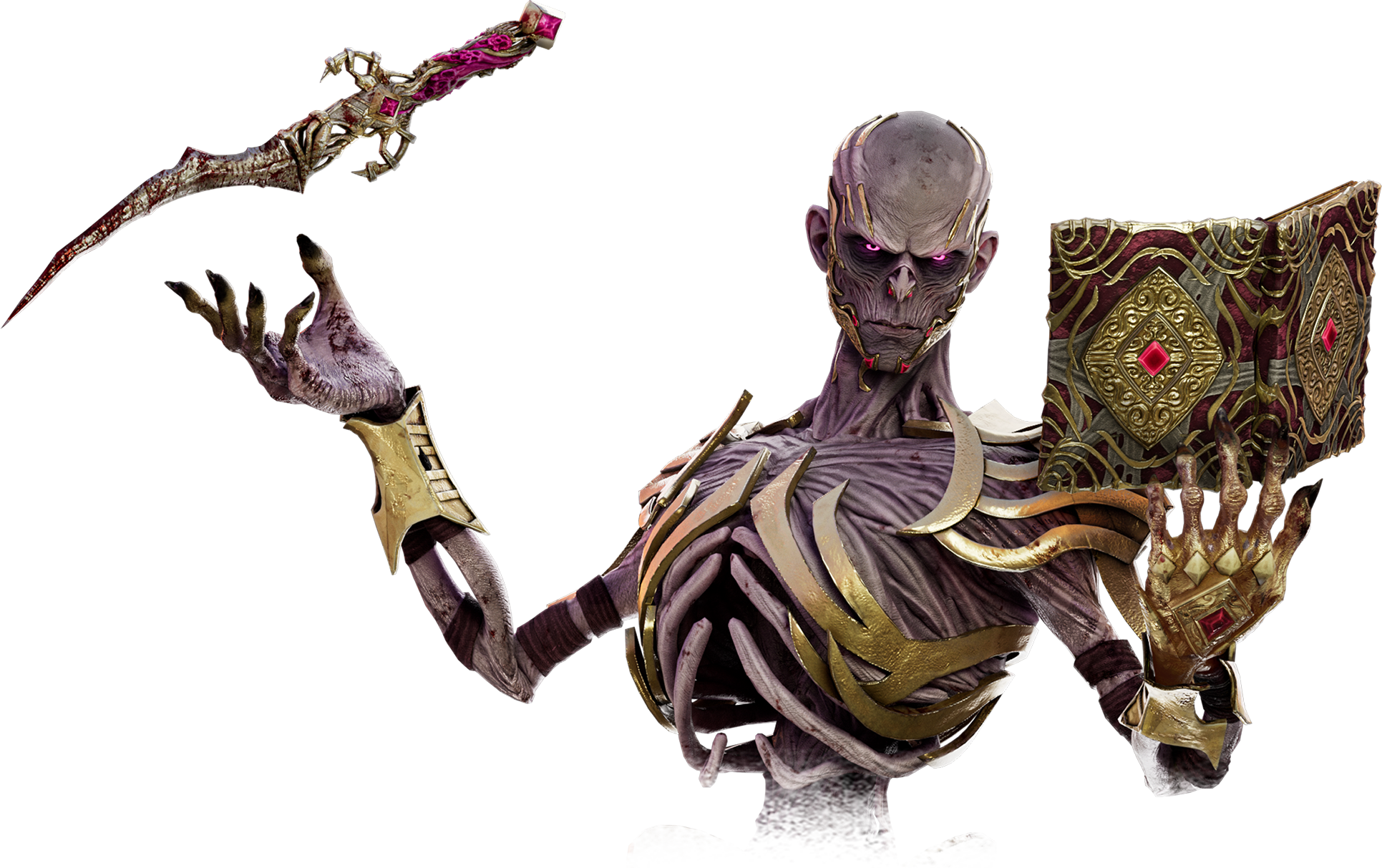 The Lich Dead by Daylight fighter artwork