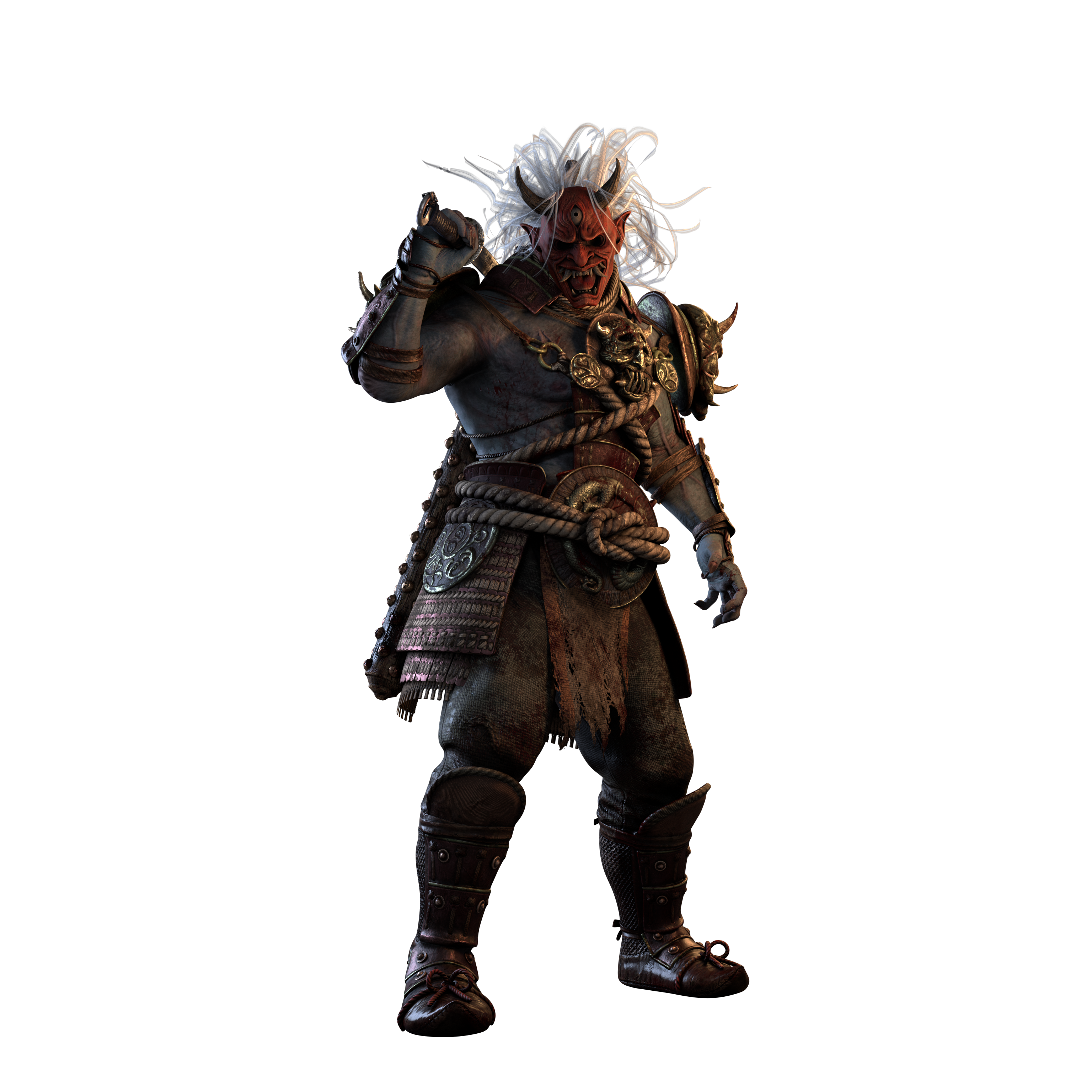The Oni Dead by Daylight fighter artwork