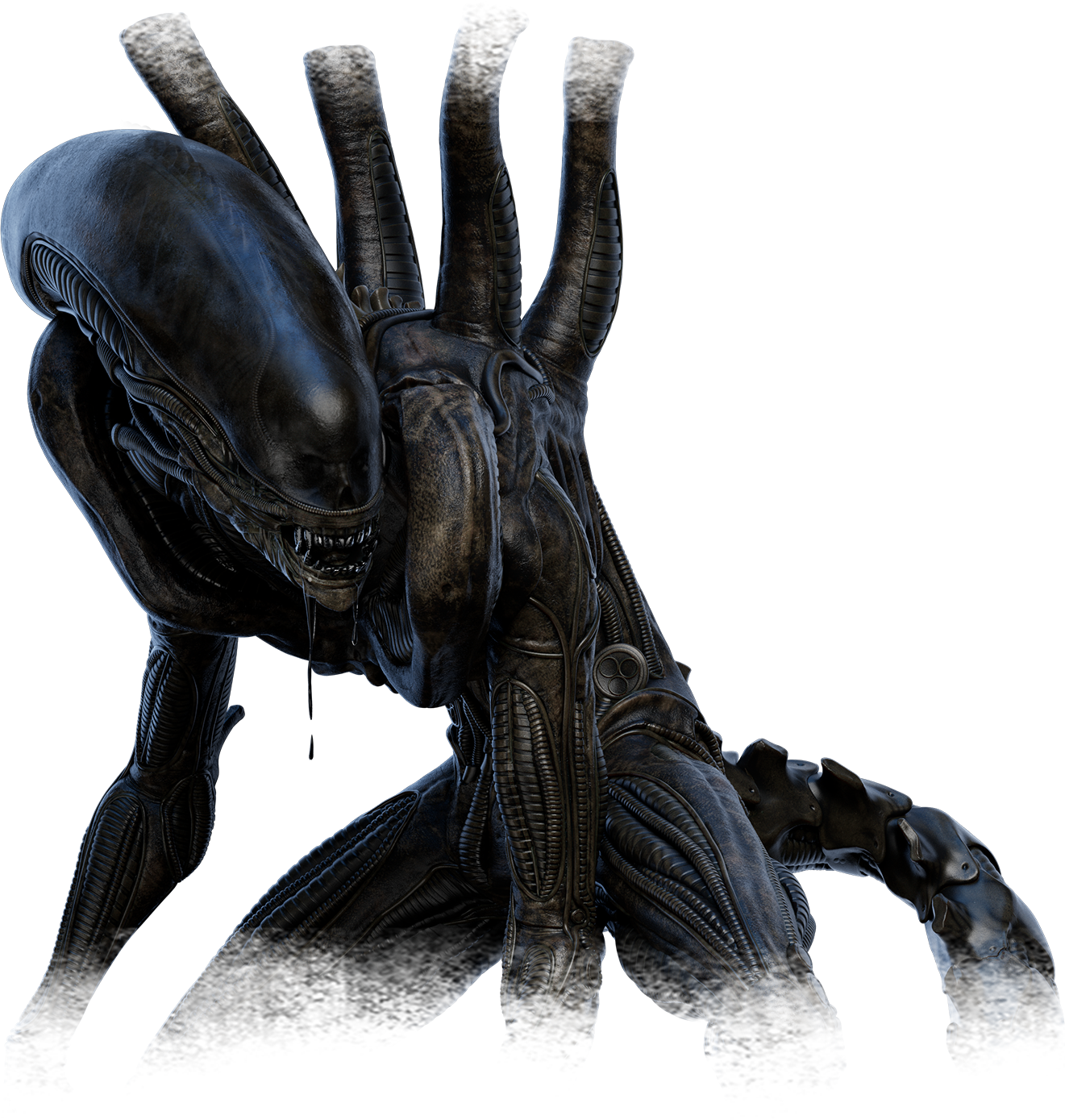 The Xenomorph Dead by Daylight fighter artwork
