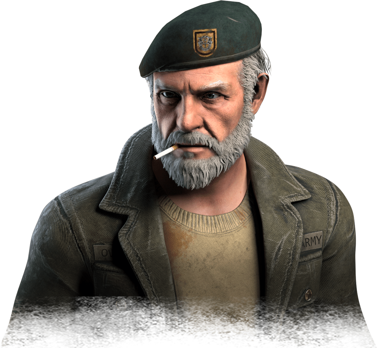 William Bill Overbeck Dead by Daylight fighter artwork