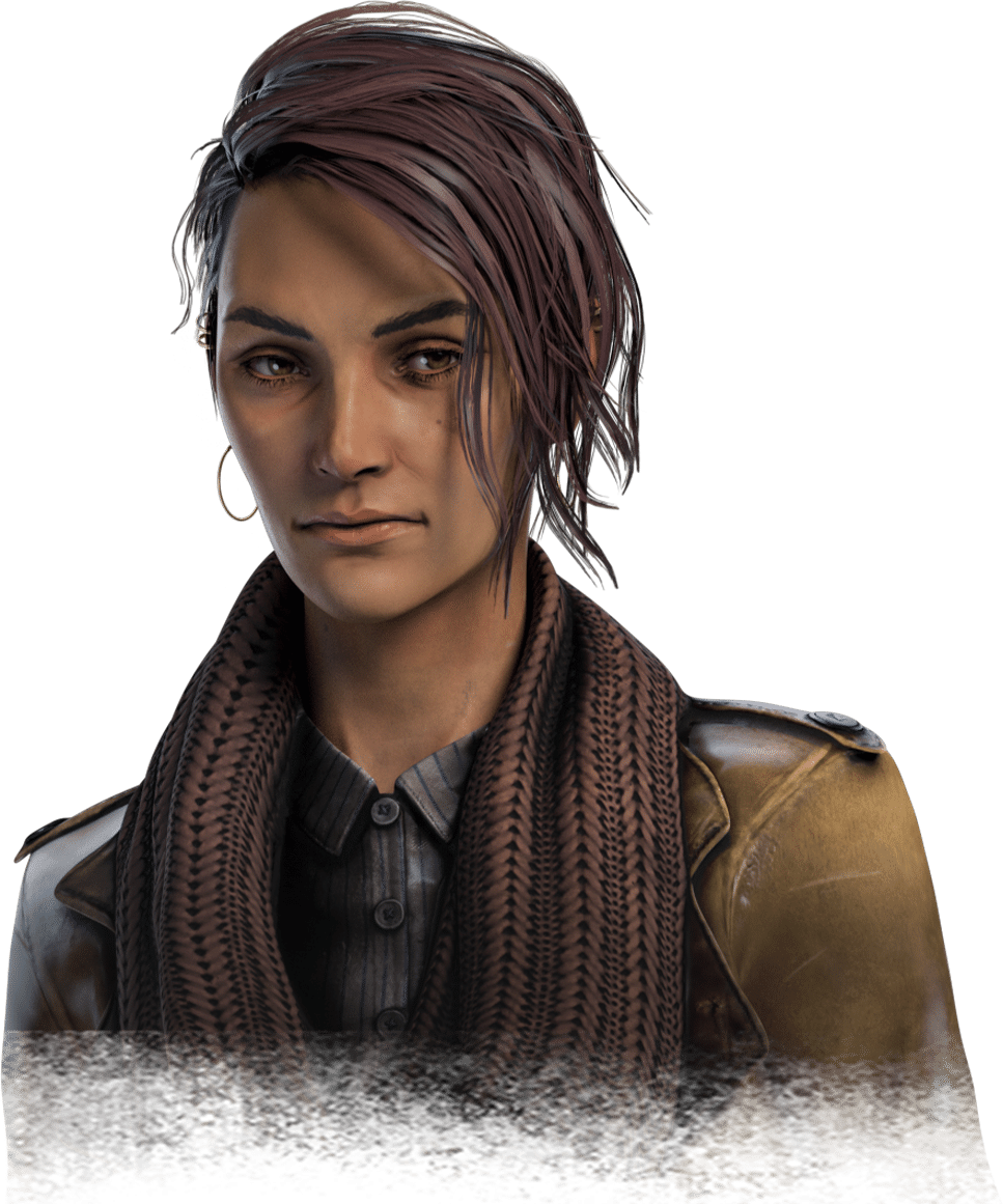 Zarina Kassir Dead by Daylight fighter artwork