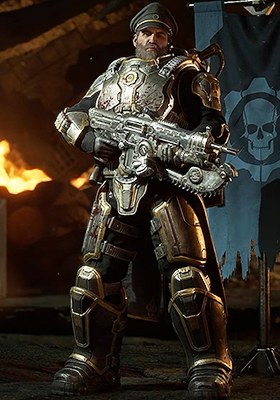 Elias Trench Gears of War: E-Day character artwork