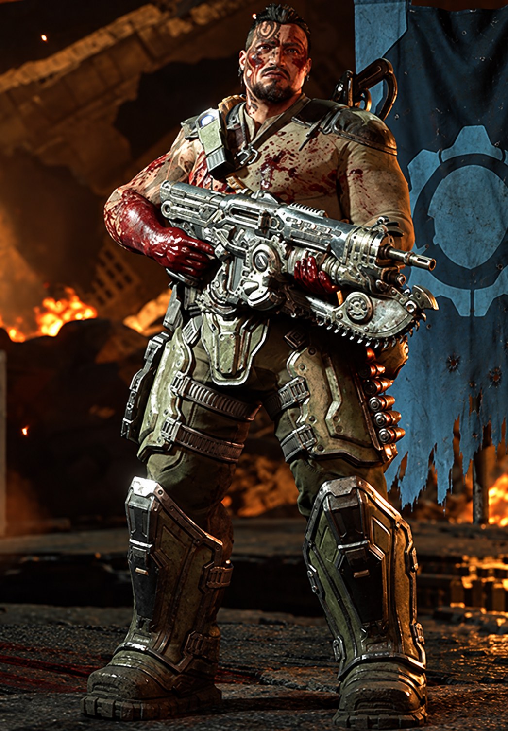 Tai Kaliso Gears of War: E-Day character artwork