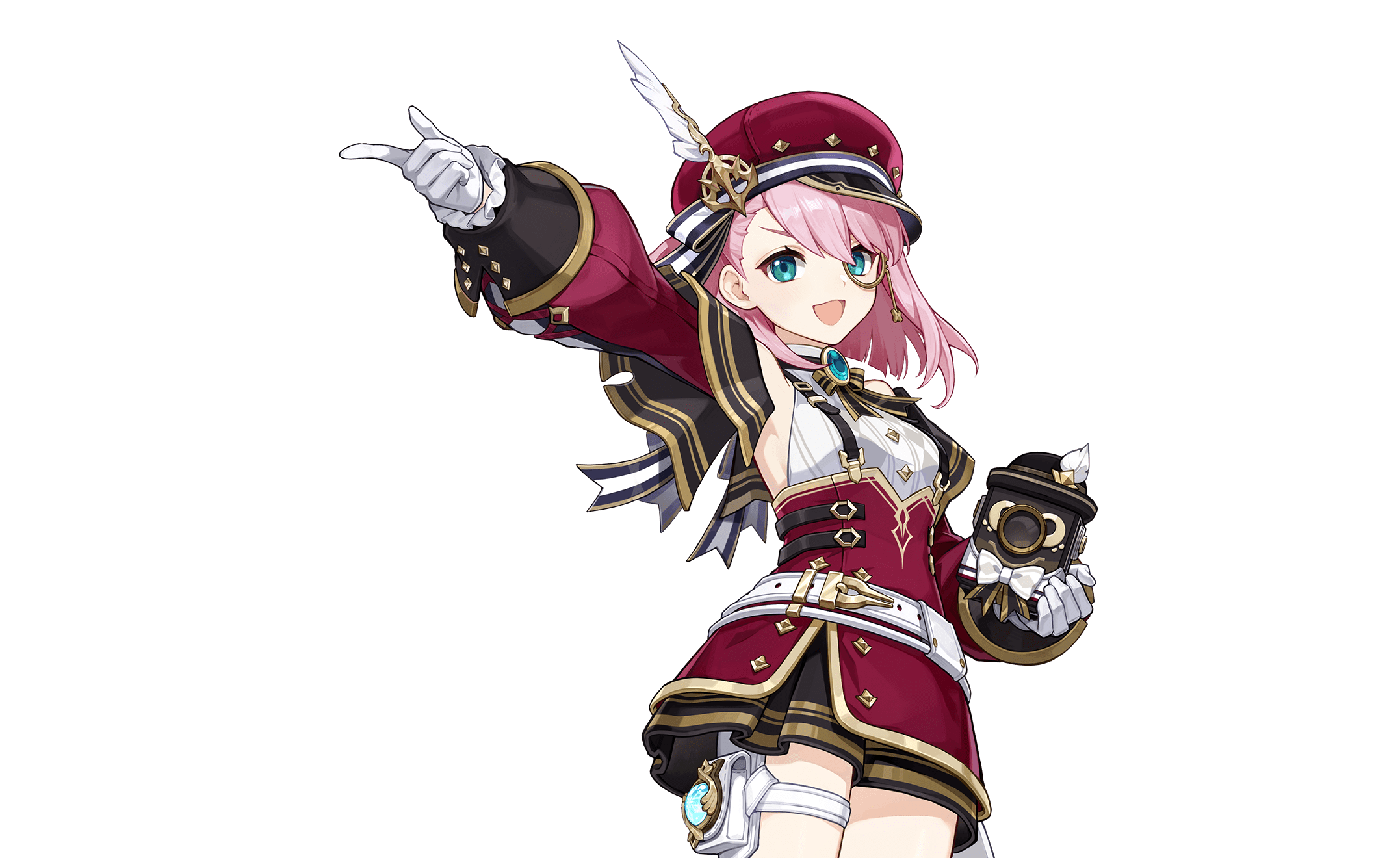 Charlotte Genshin Impact character artwork
