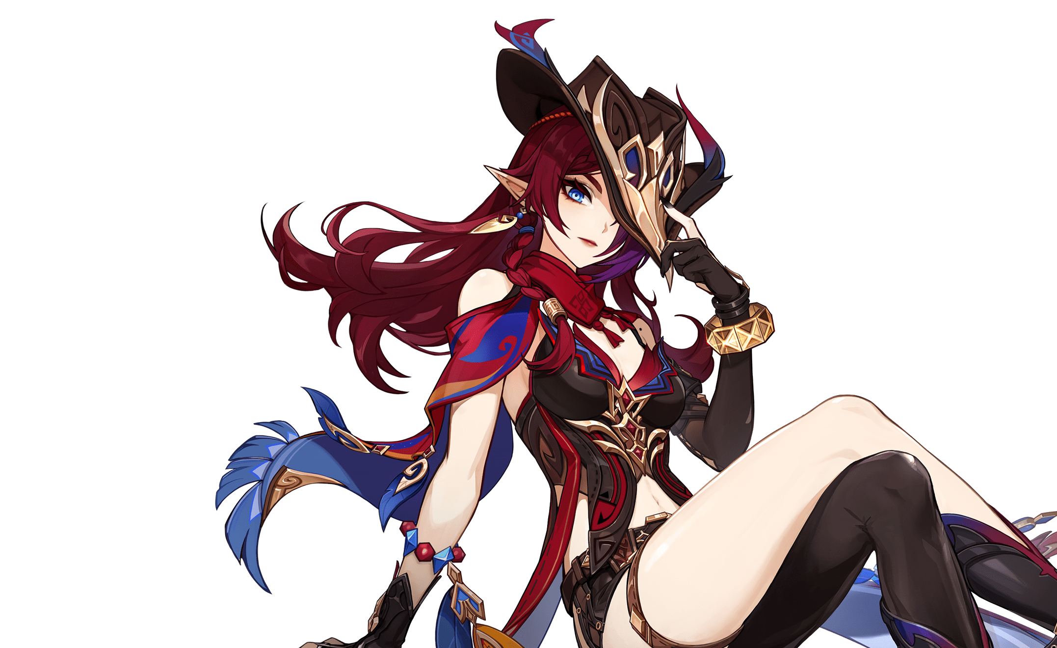 Chasca Genshin Impact character artwork