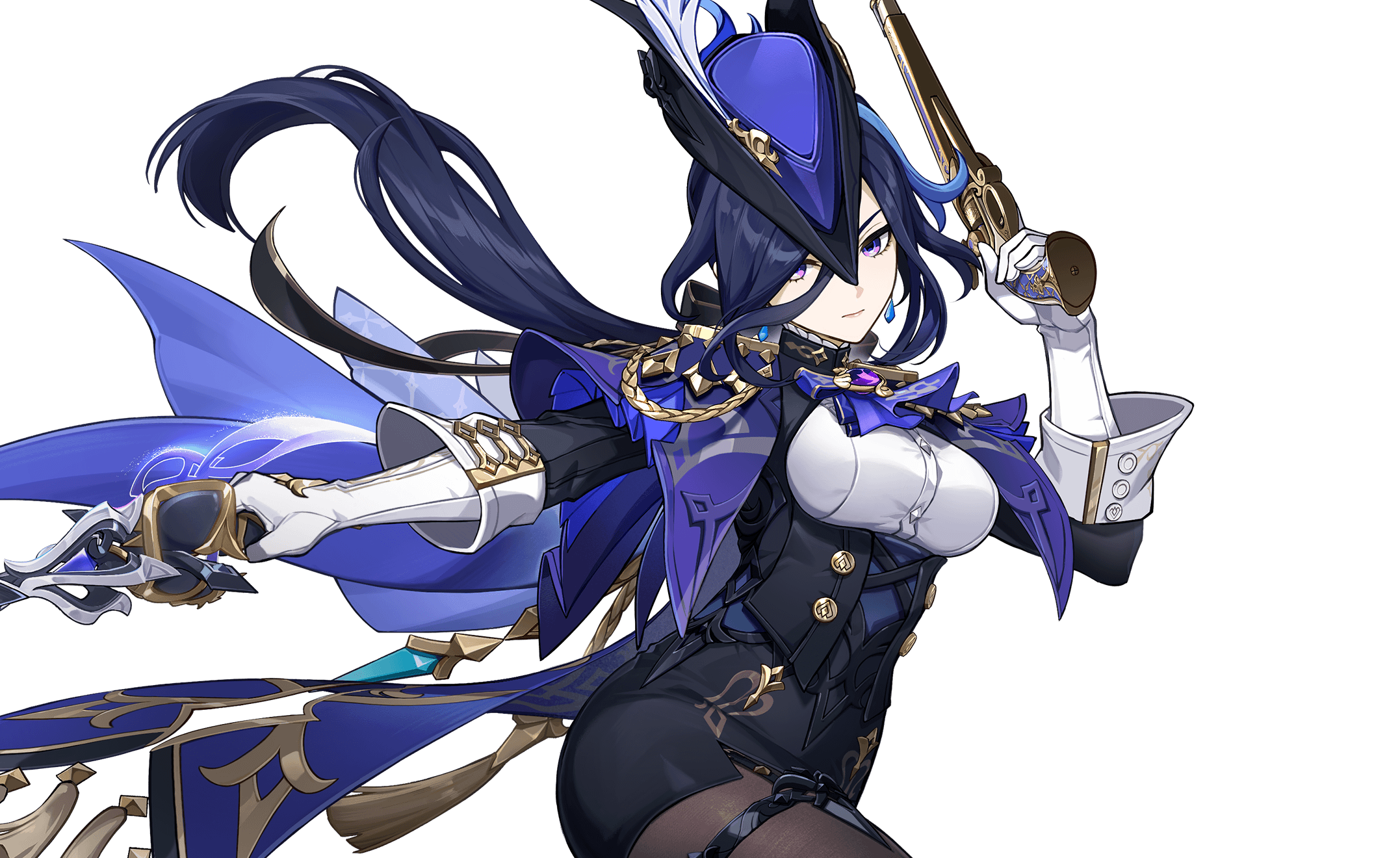 Clorinde Genshin Impact character artwork