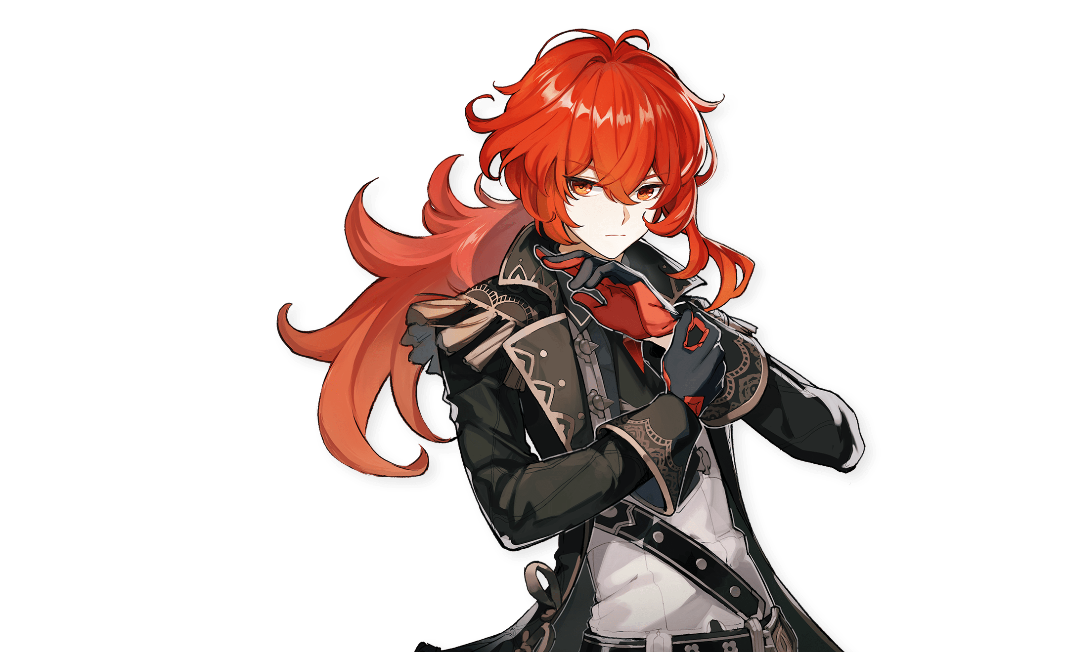 Diluc Genshin Impact character artwork
