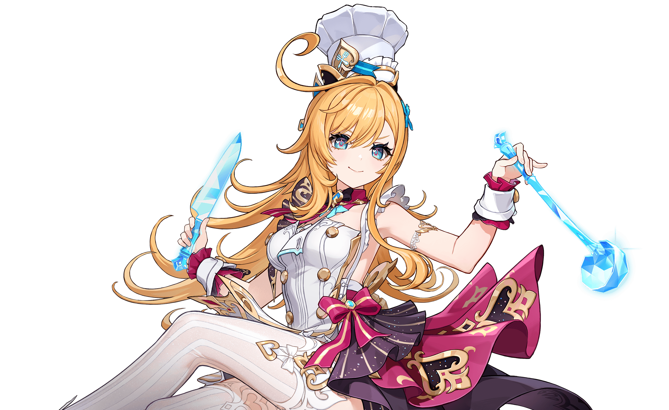 Escoffier Genshin Impact character artwork
