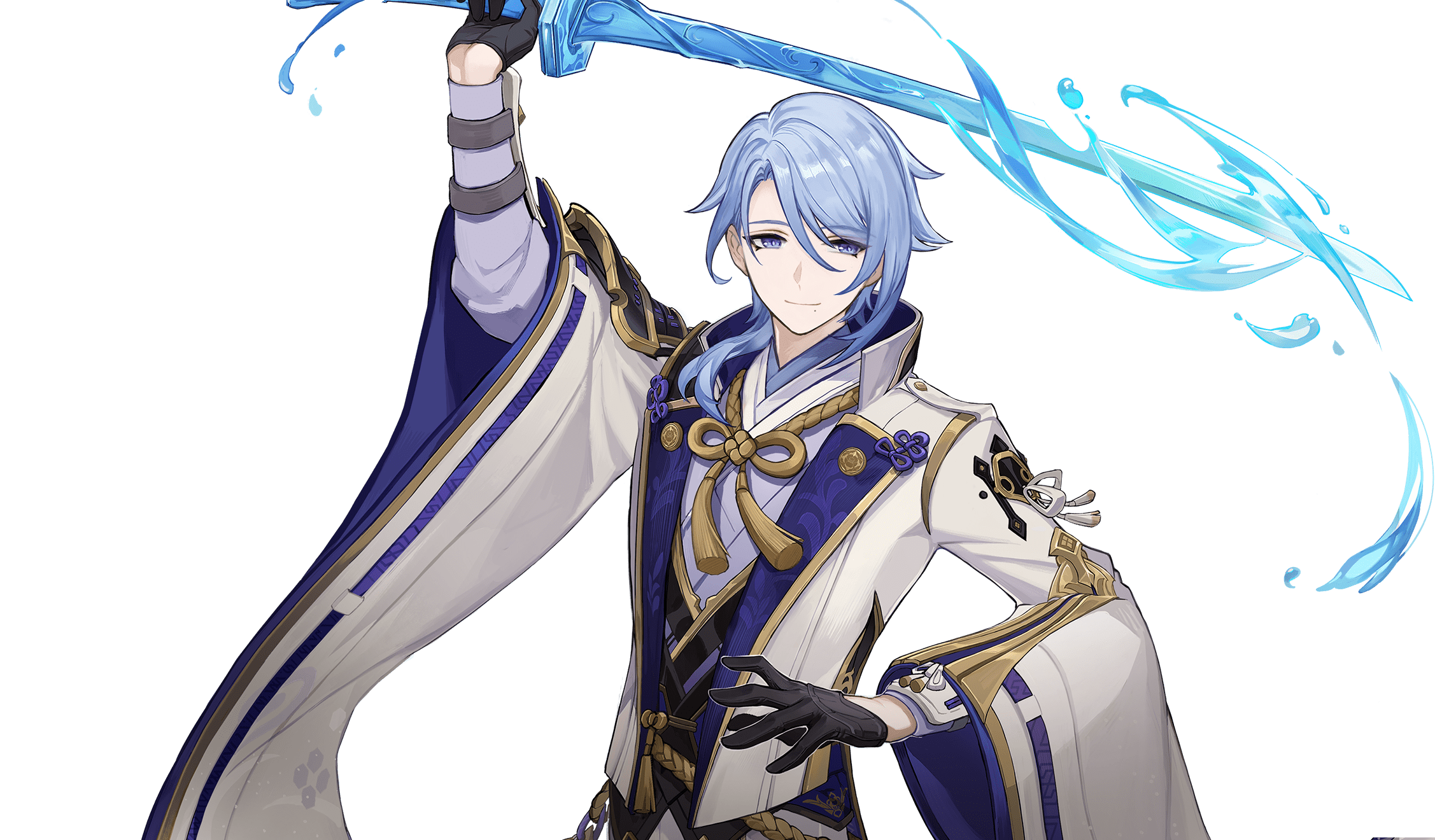 Kamisato Ayato Genshin Impact character artwork