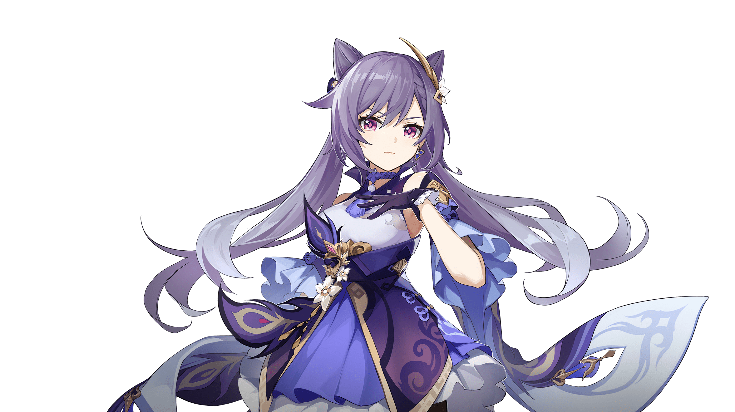 Keqing Genshin Impact character artwork