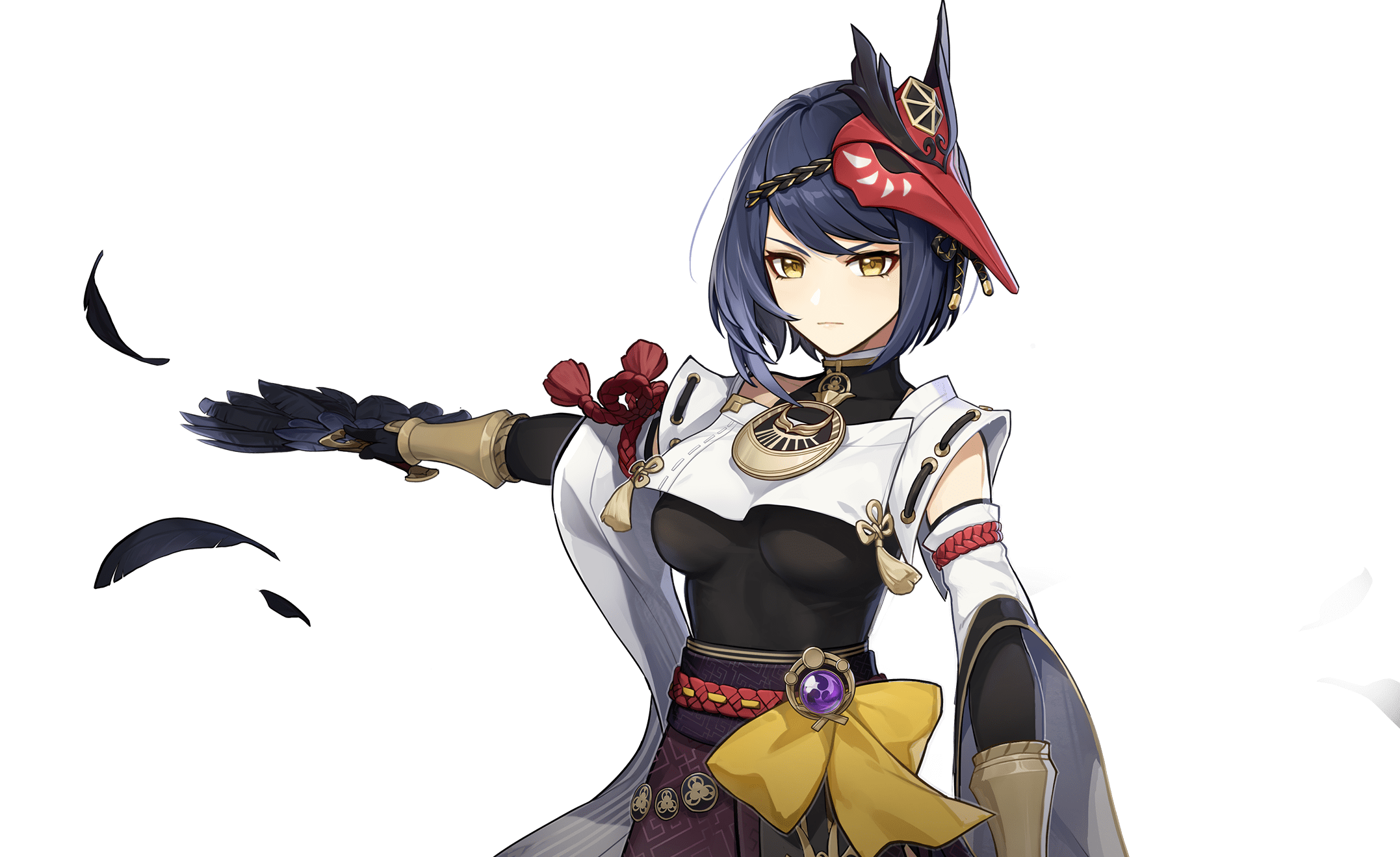 Kujou Sara Genshin Impact character artwork