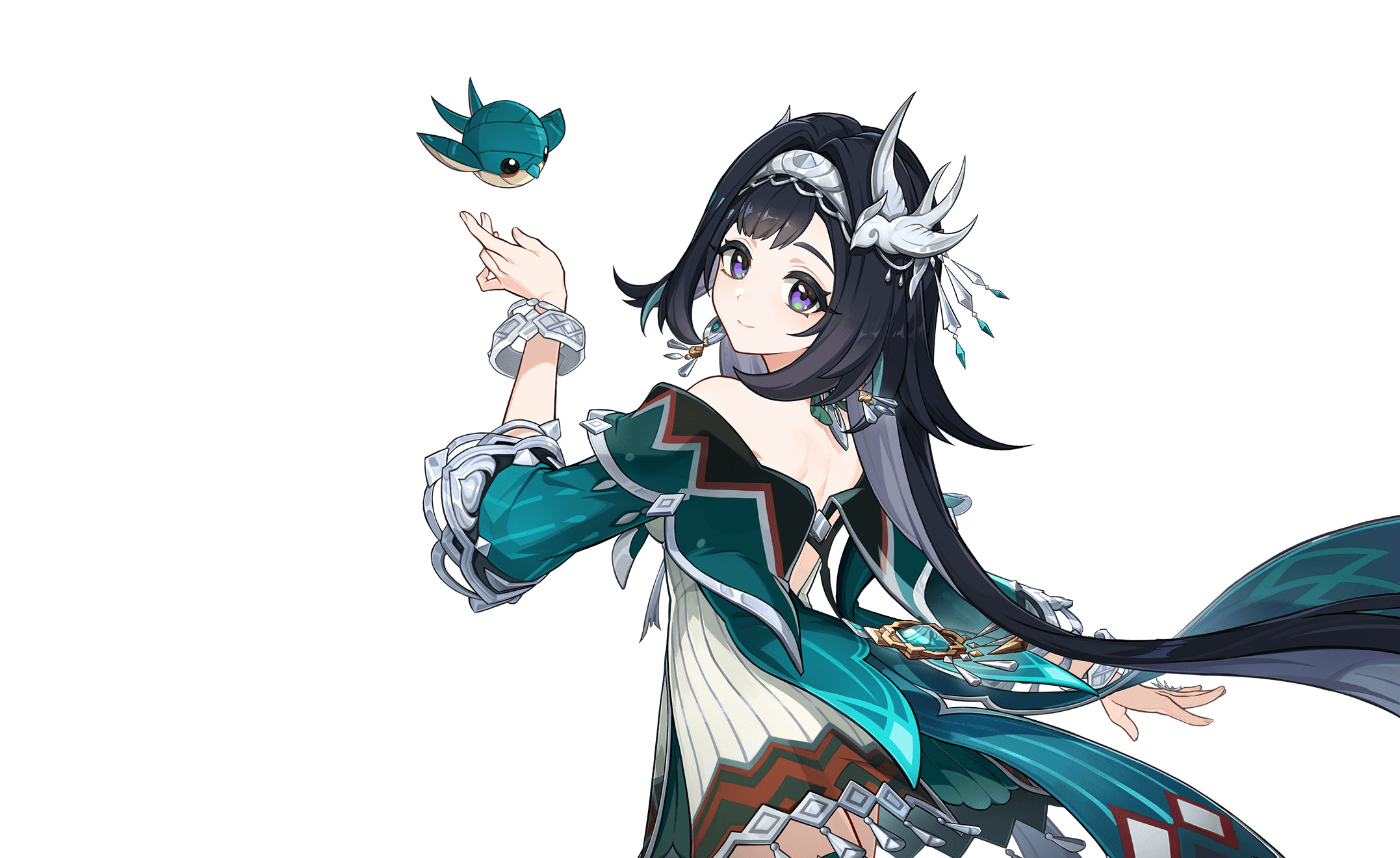 Lan Yan Genshin Impact character artwork