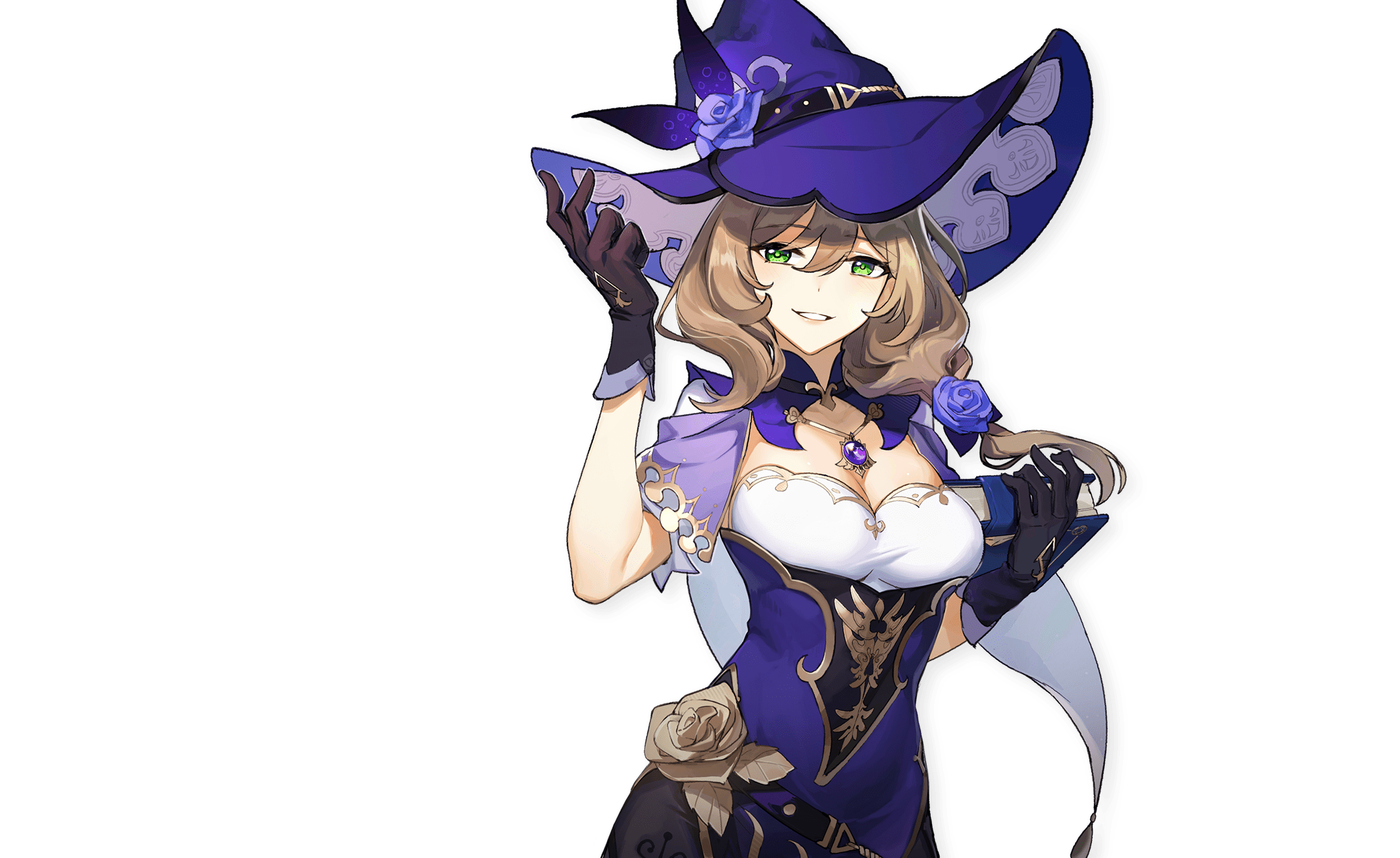 Lisa Genshin Impact character artwork