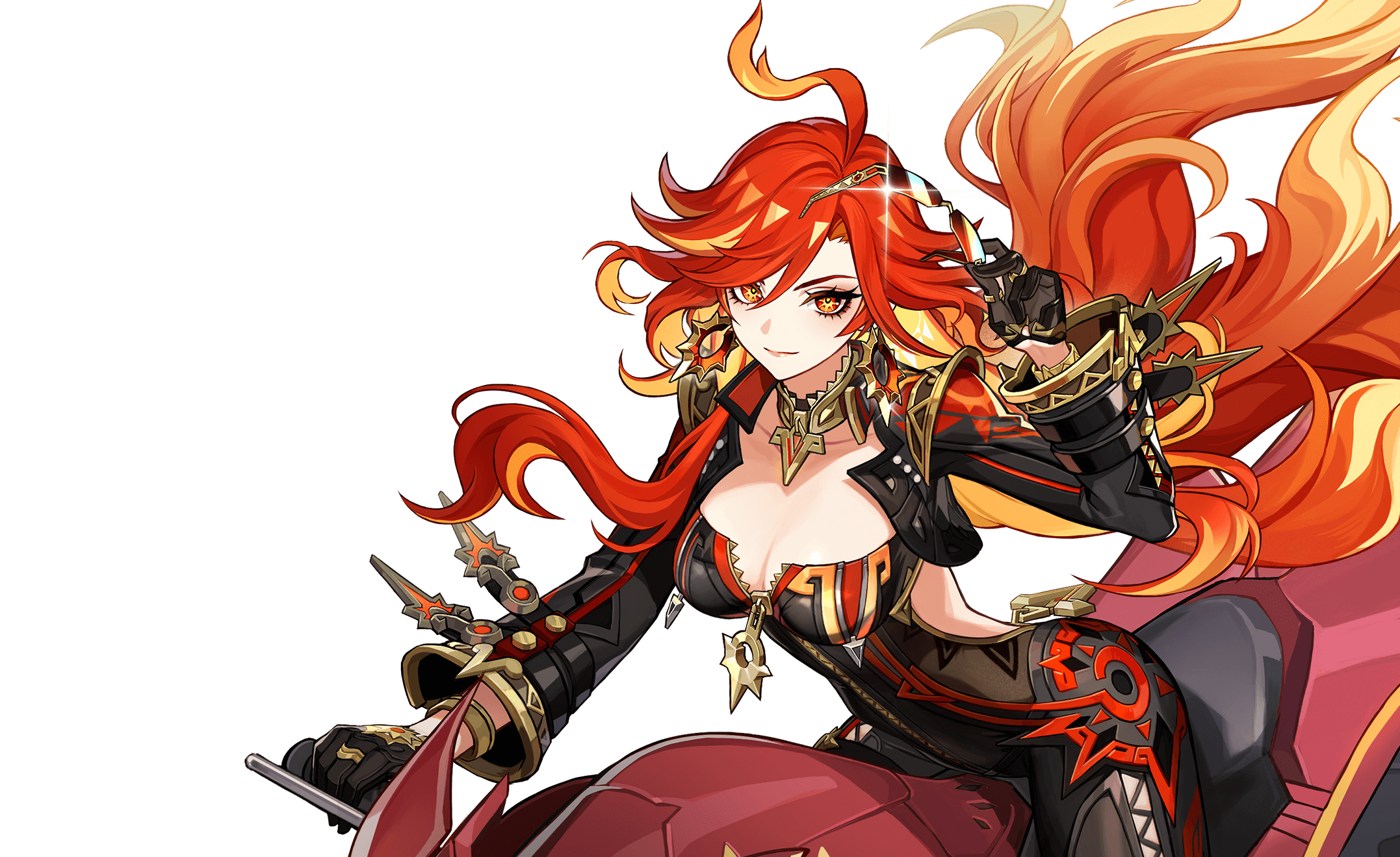 Mavuika Genshin Impact character artwork