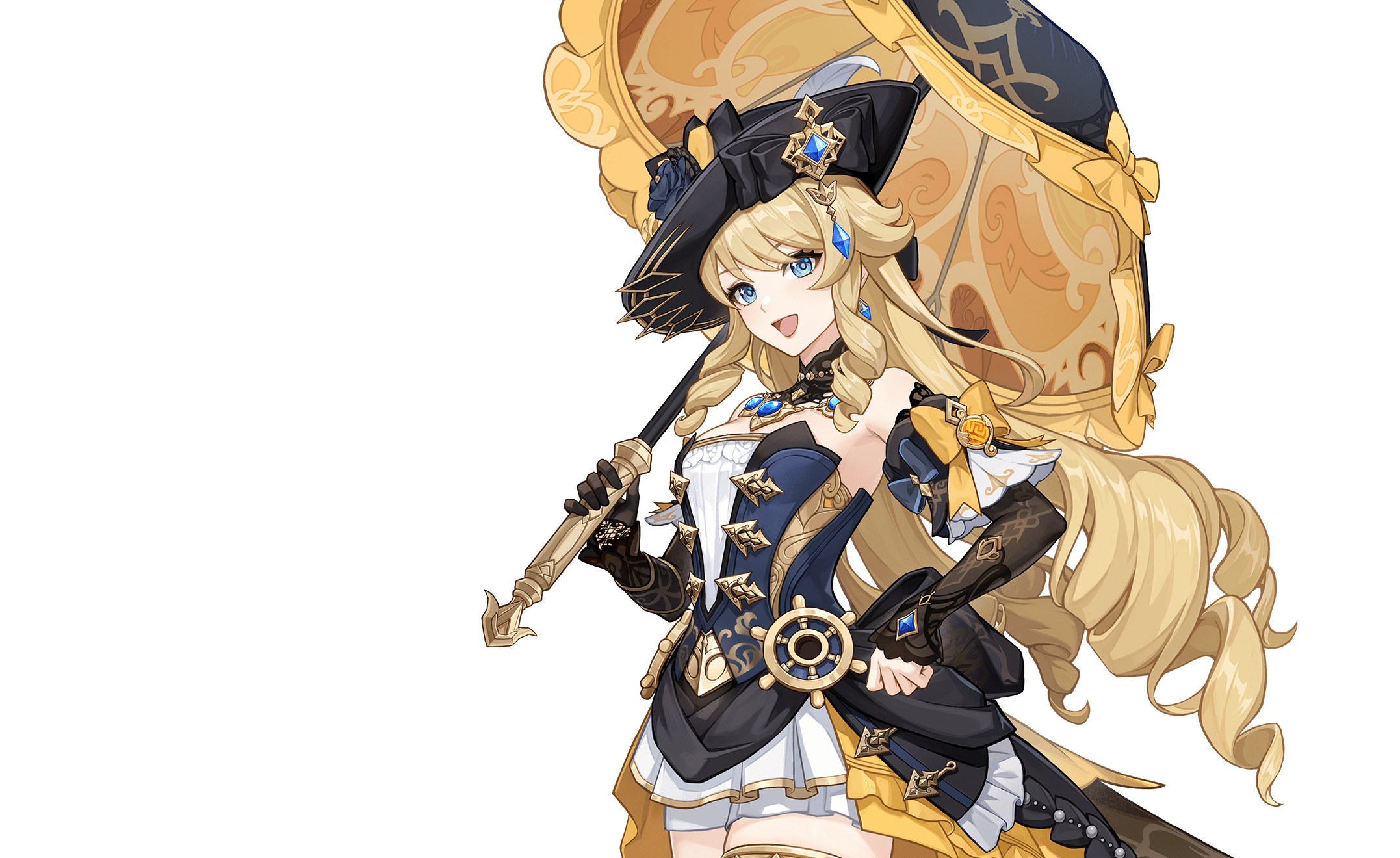 Navia Genshin Impact character artwork