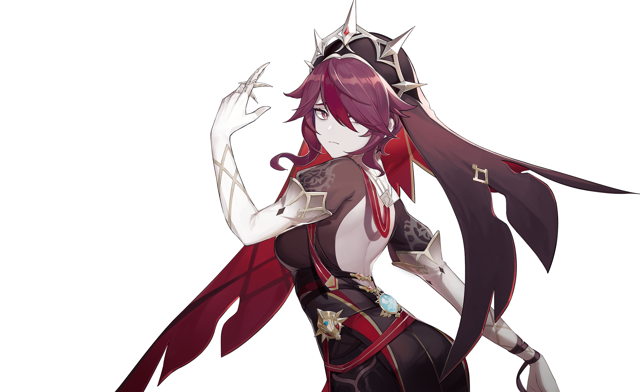 Rosaria Genshin Impact character artwork
