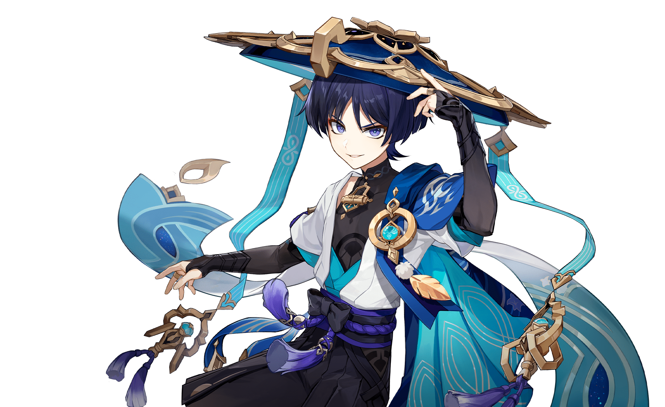 Wanderer Genshin Impact character artwork