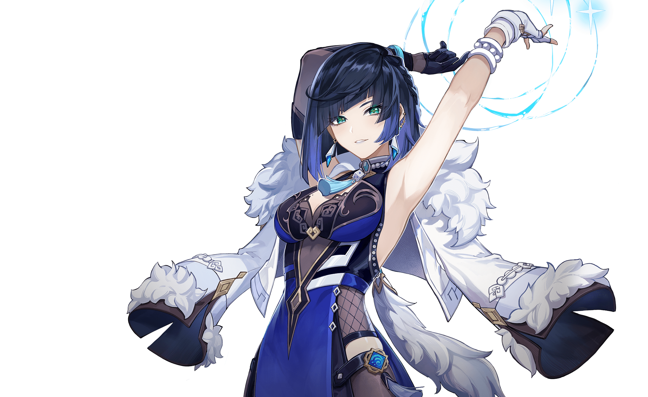 Yelan Genshin Impact character artwork
