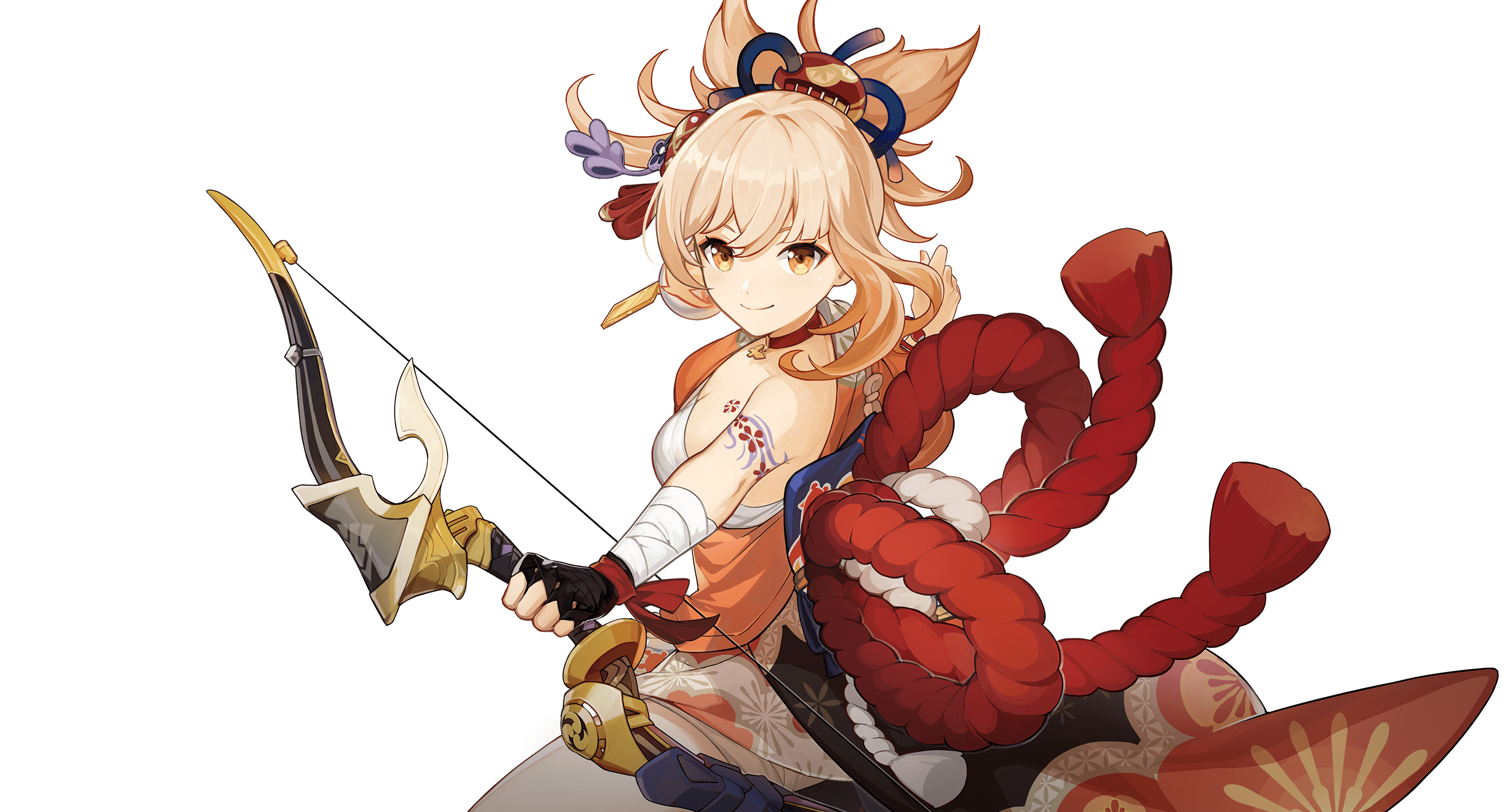 Yoimiya Genshin Impact character artwork