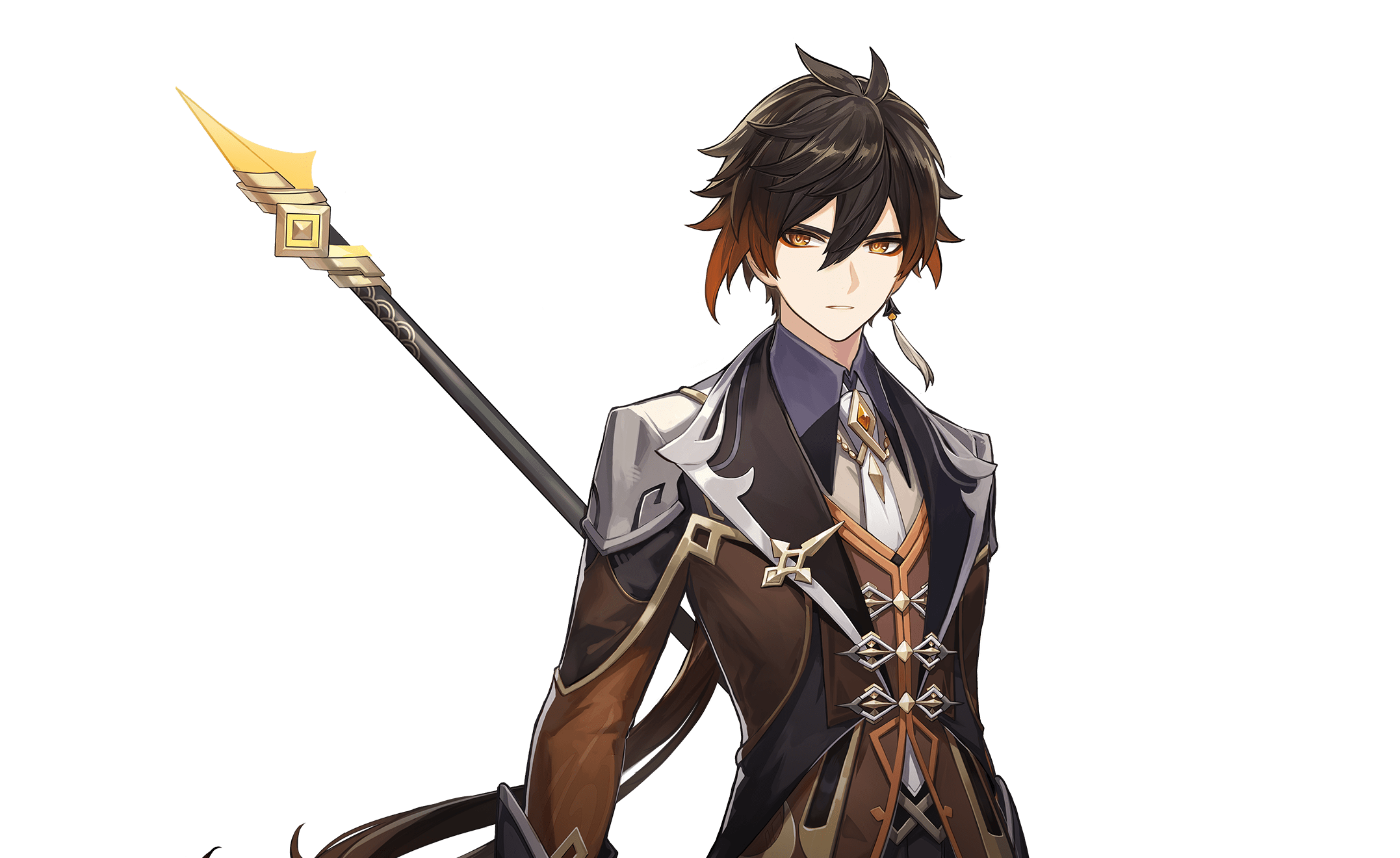 Zhongli Genshin Impact character artwork
