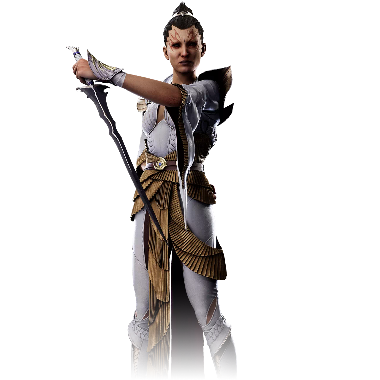 Ashrah Mortal Kombat 1 fighter artwork