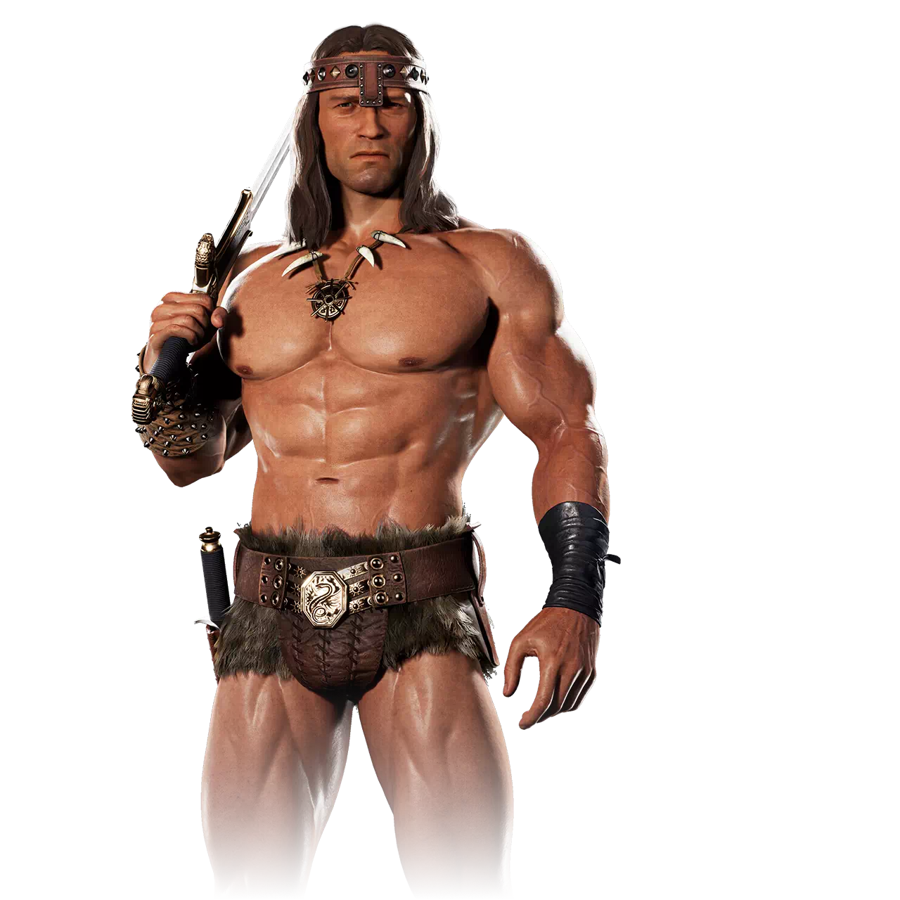 Conan the Barbarian Mortal Kombat 1 fighter artwork