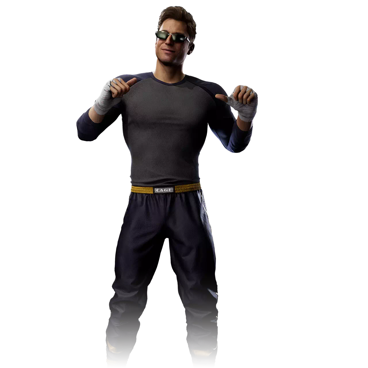 Johnny Cage Mortal Kombat 1 fighter artwork