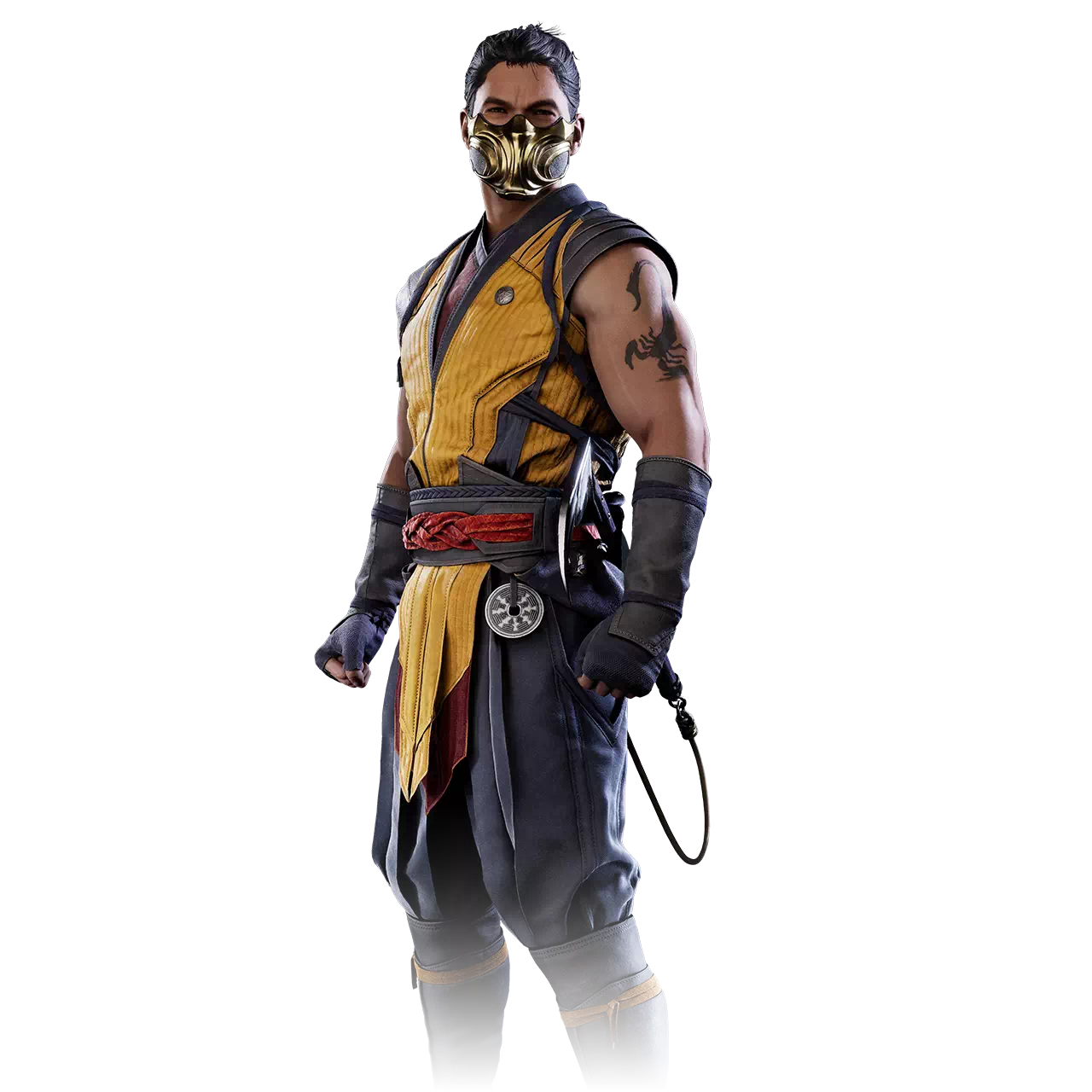 Scorpion Mortal Kombat 1 fighter artwork