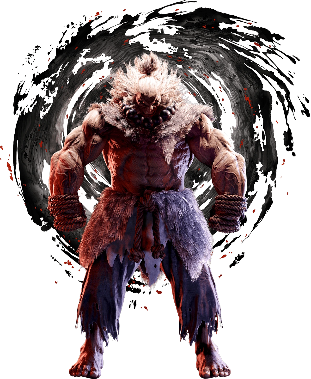 Akuma Street Fighter 6 fighter artwork