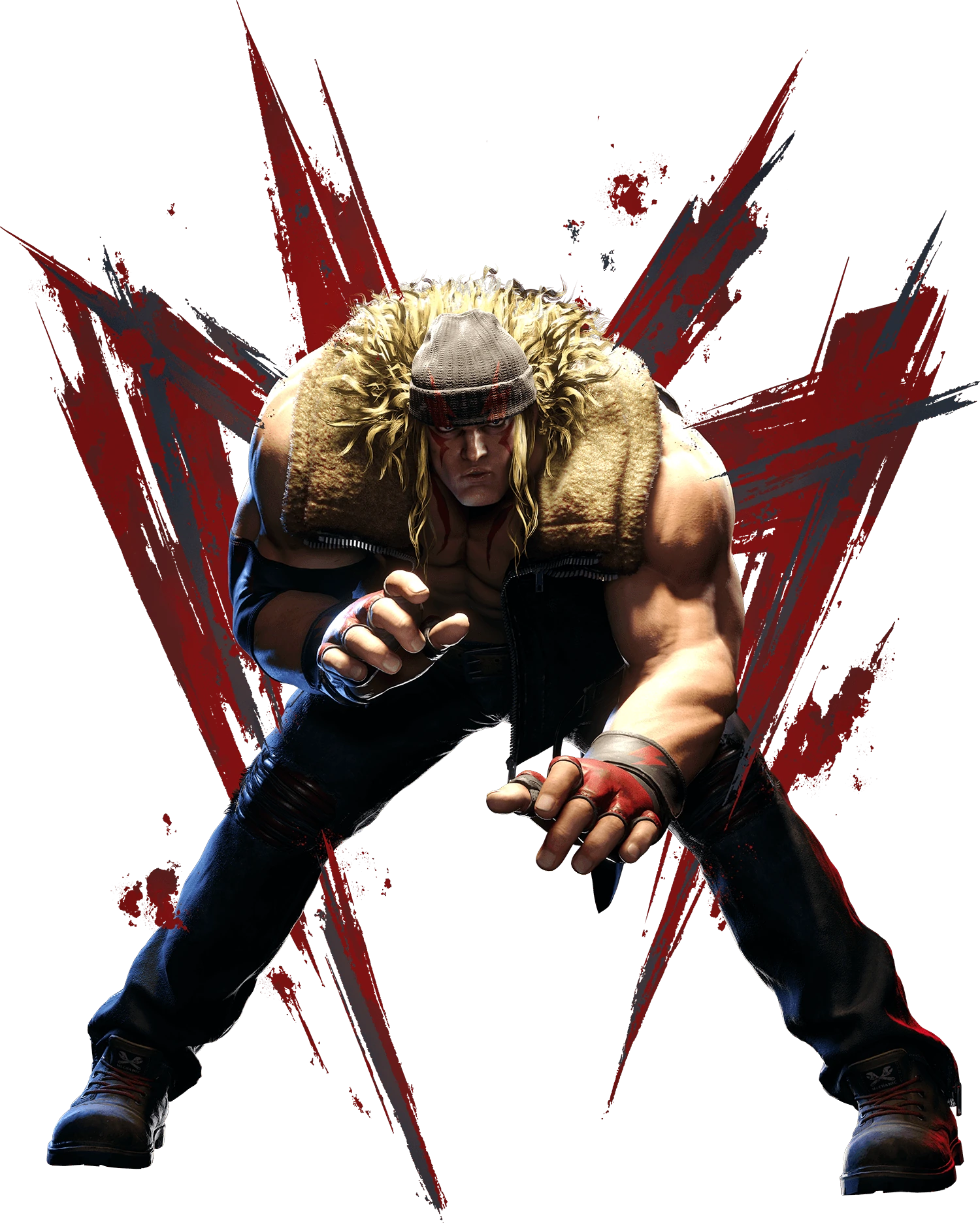 Alex Street Fighter 6 fighter artwork