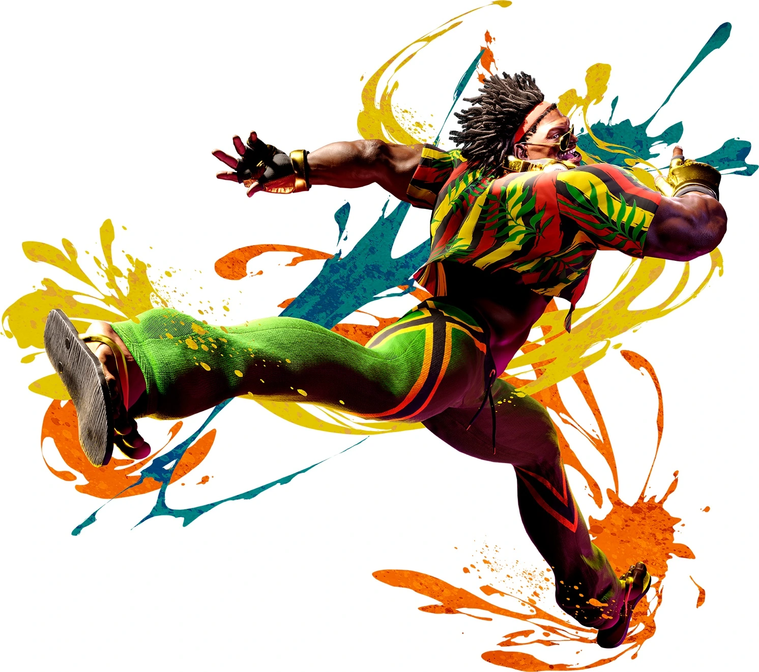 Dee Jay Street Fighter 6 fighter artwork