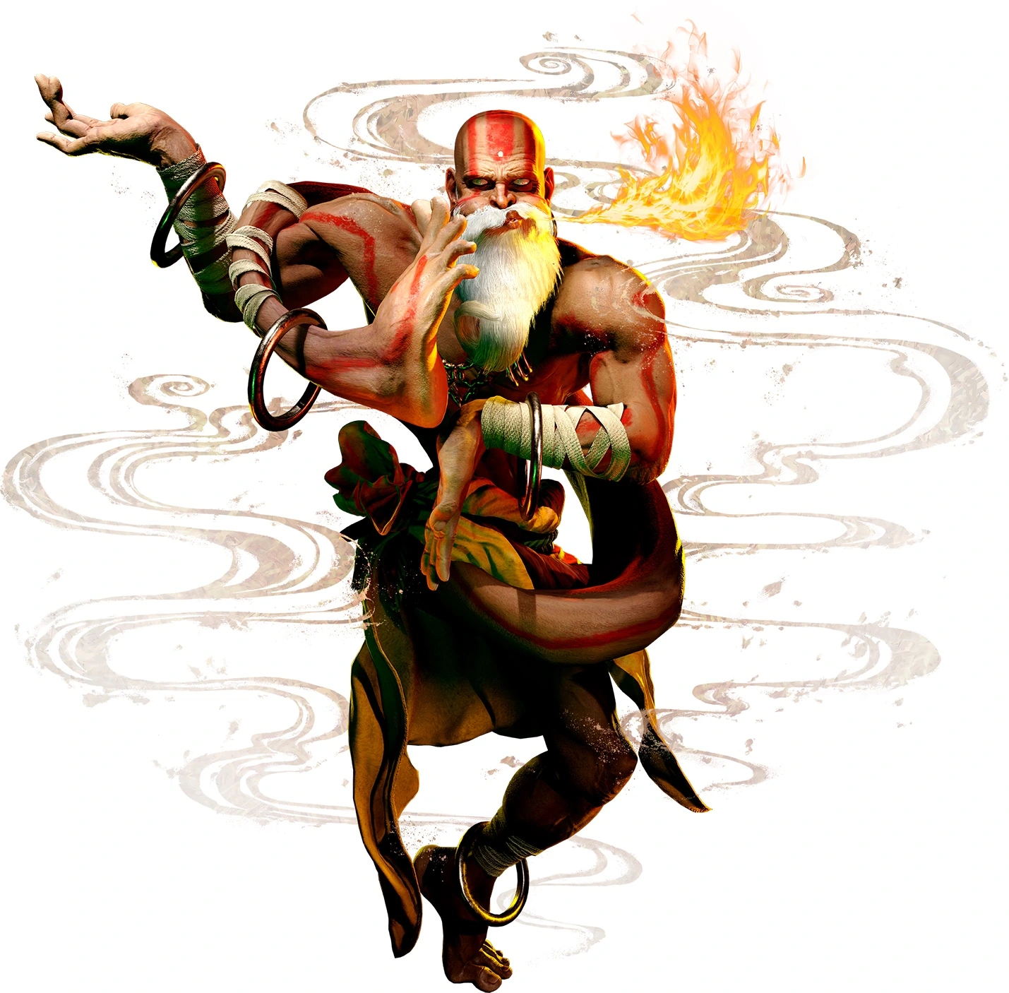 Dhalsim Street Fighter 6 fighter artwork