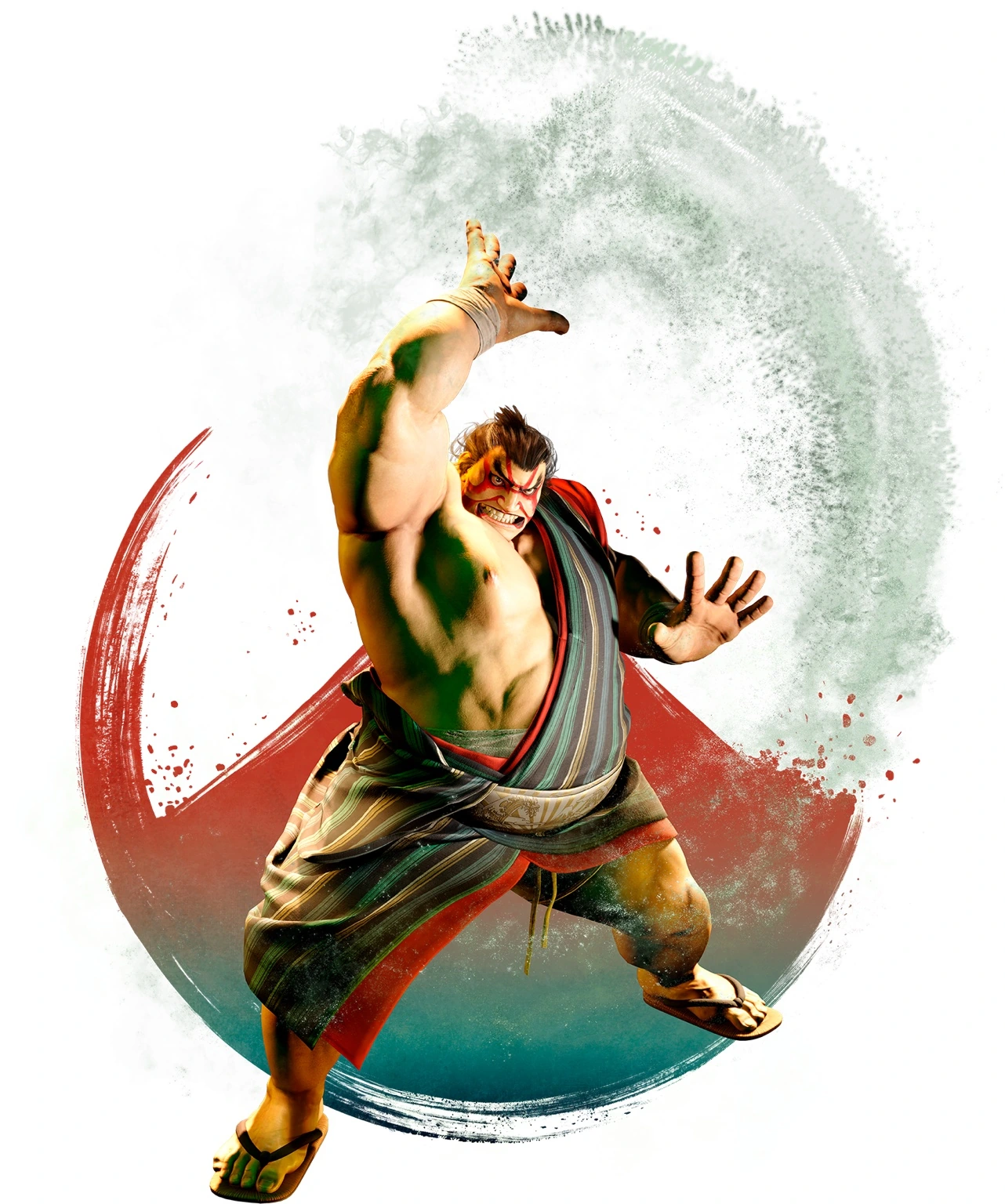 E. Honda Street Fighter 6 fighter artwork