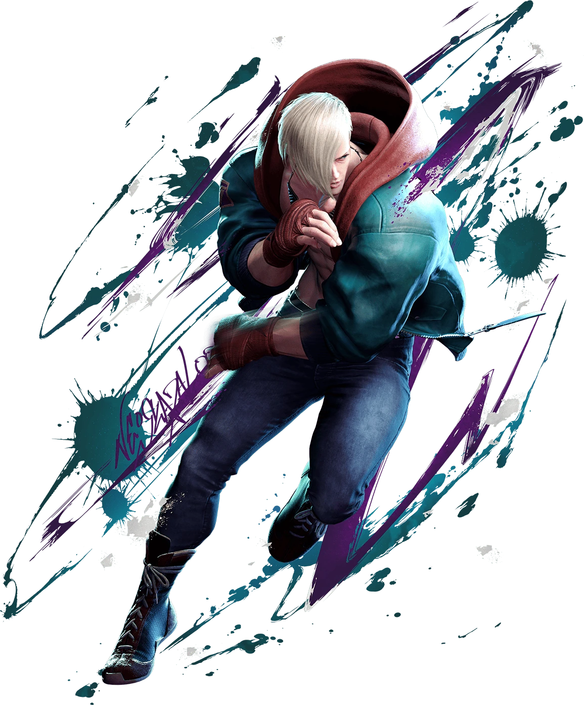 Ed Street Fighter 6 fighter artwork