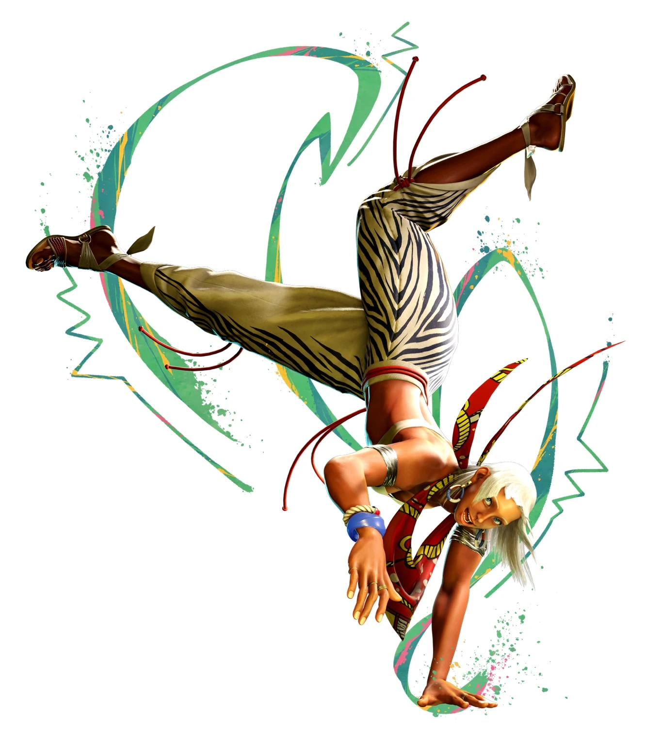 Elena Street Fighter 6 fighter artwork
