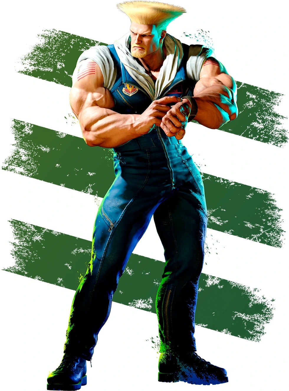 Guile Street Fighter 6 fighter artwork
