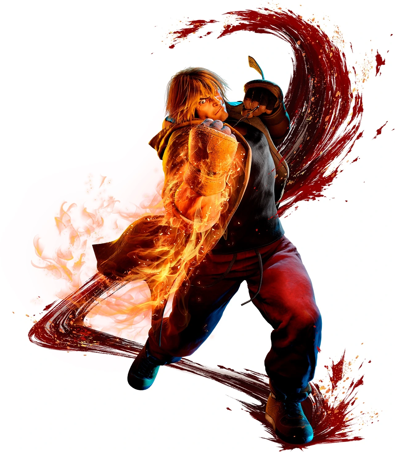 Ken Street Fighter 6 fighter artwork