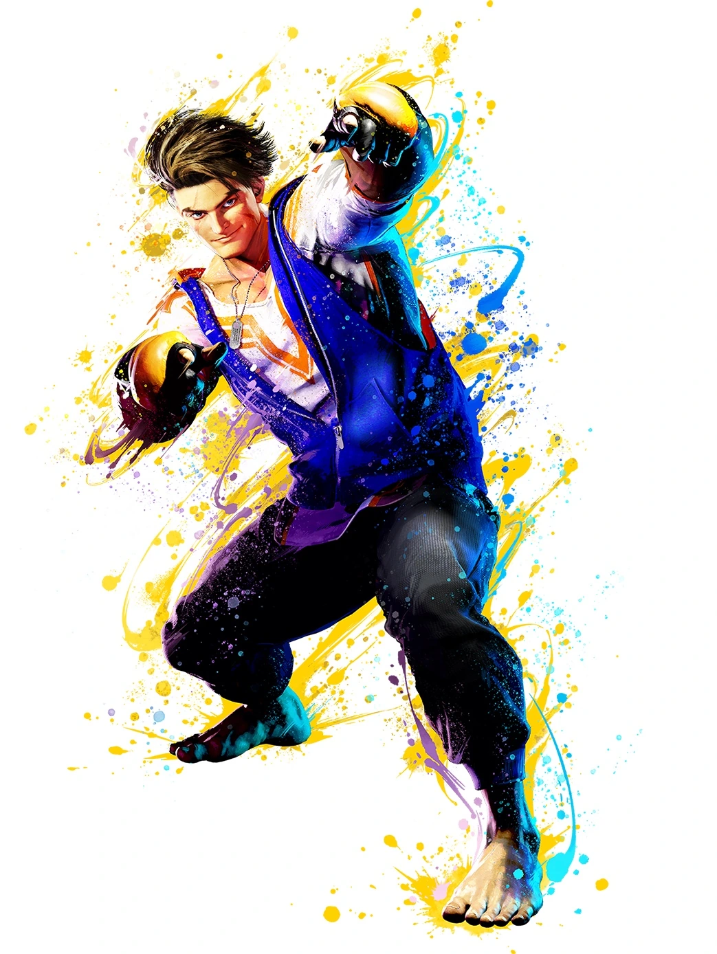Luke Street Fighter 6 fighter artwork