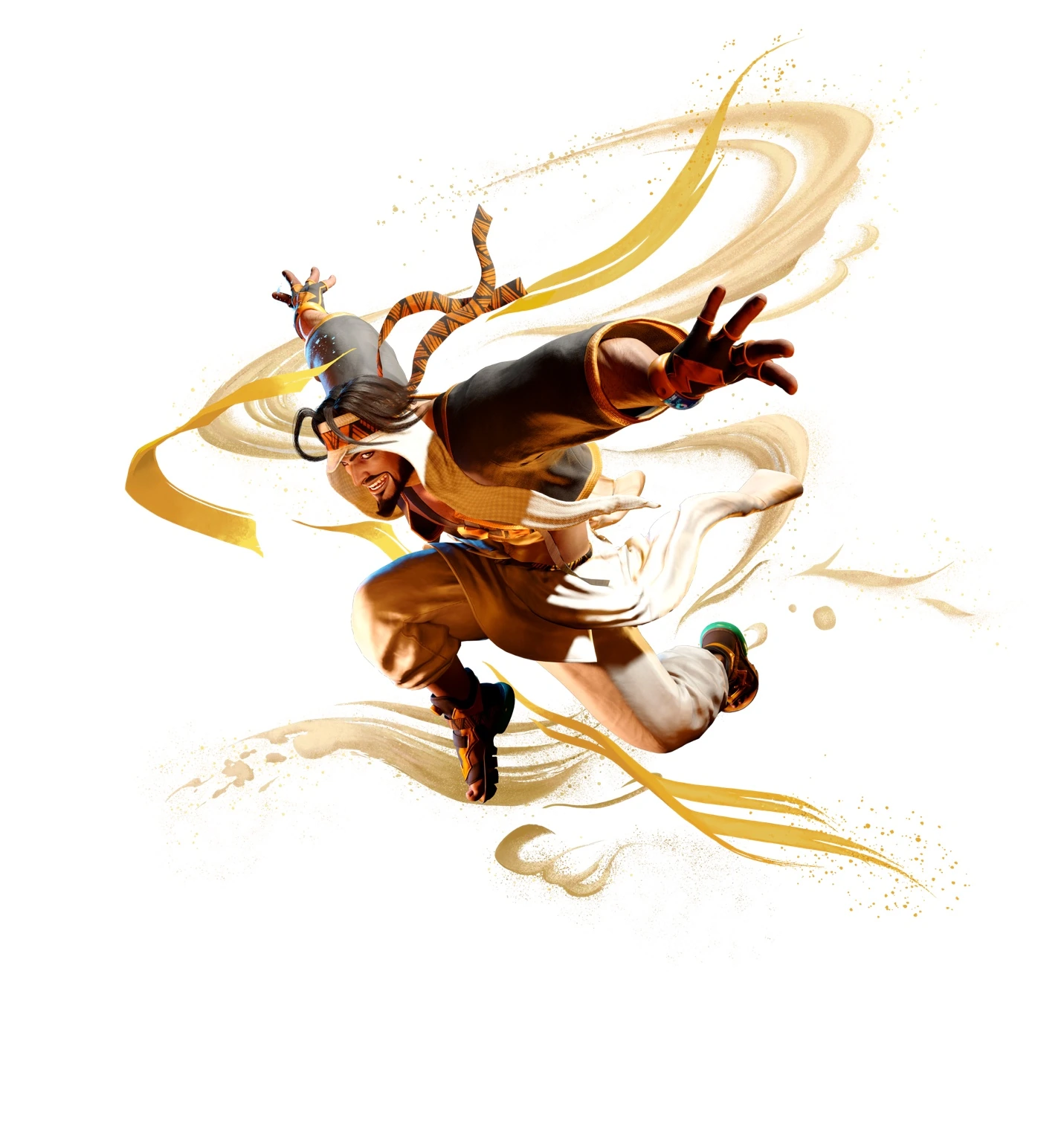 Rashid Street Fighter 6 fighter artwork
