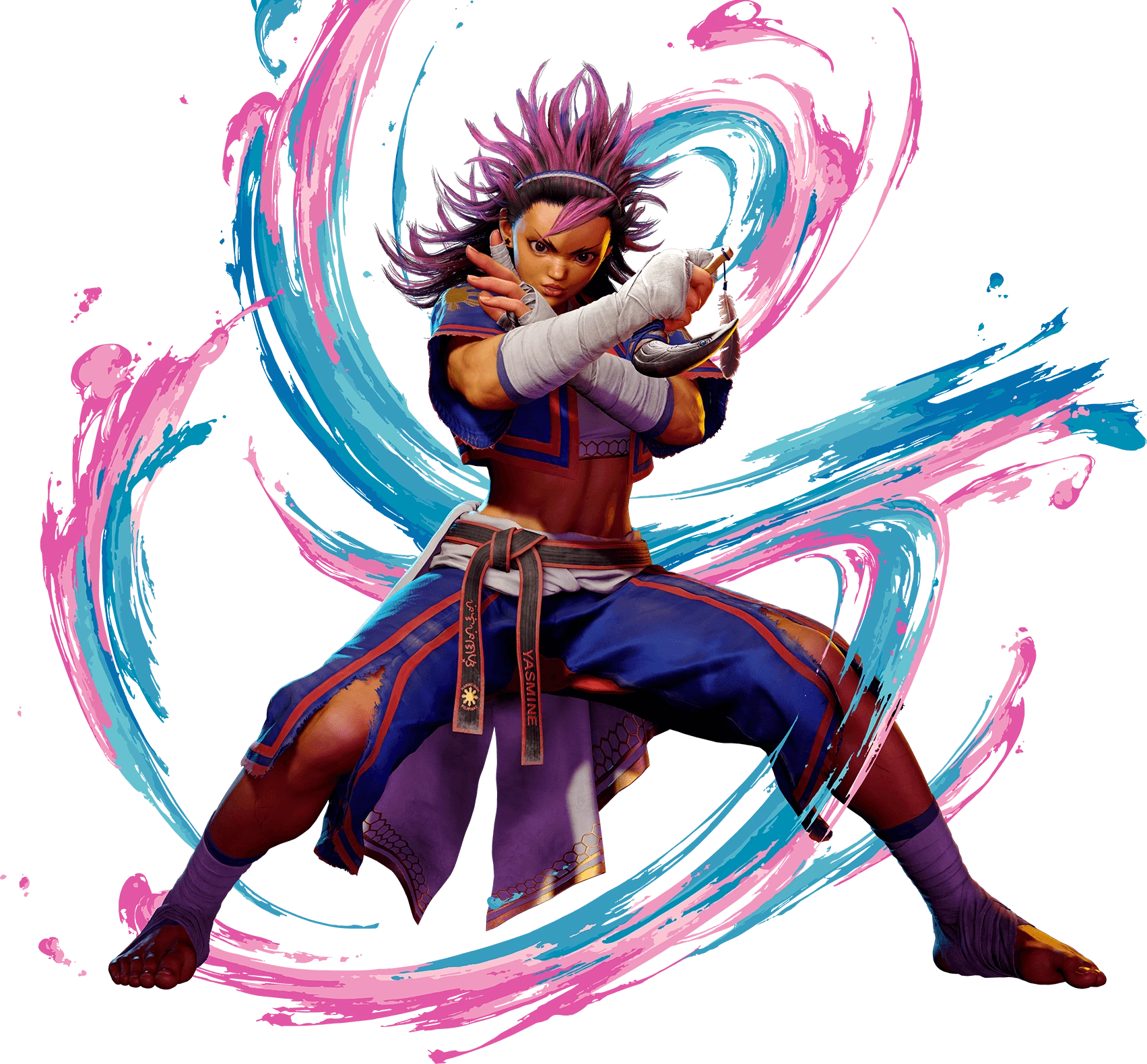 Yasmine Street Fighter 6 fighter artwork