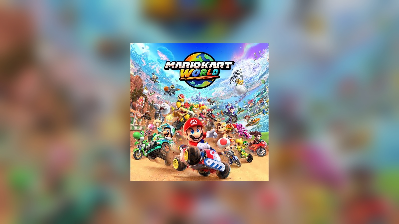 Mario Kart World artwork